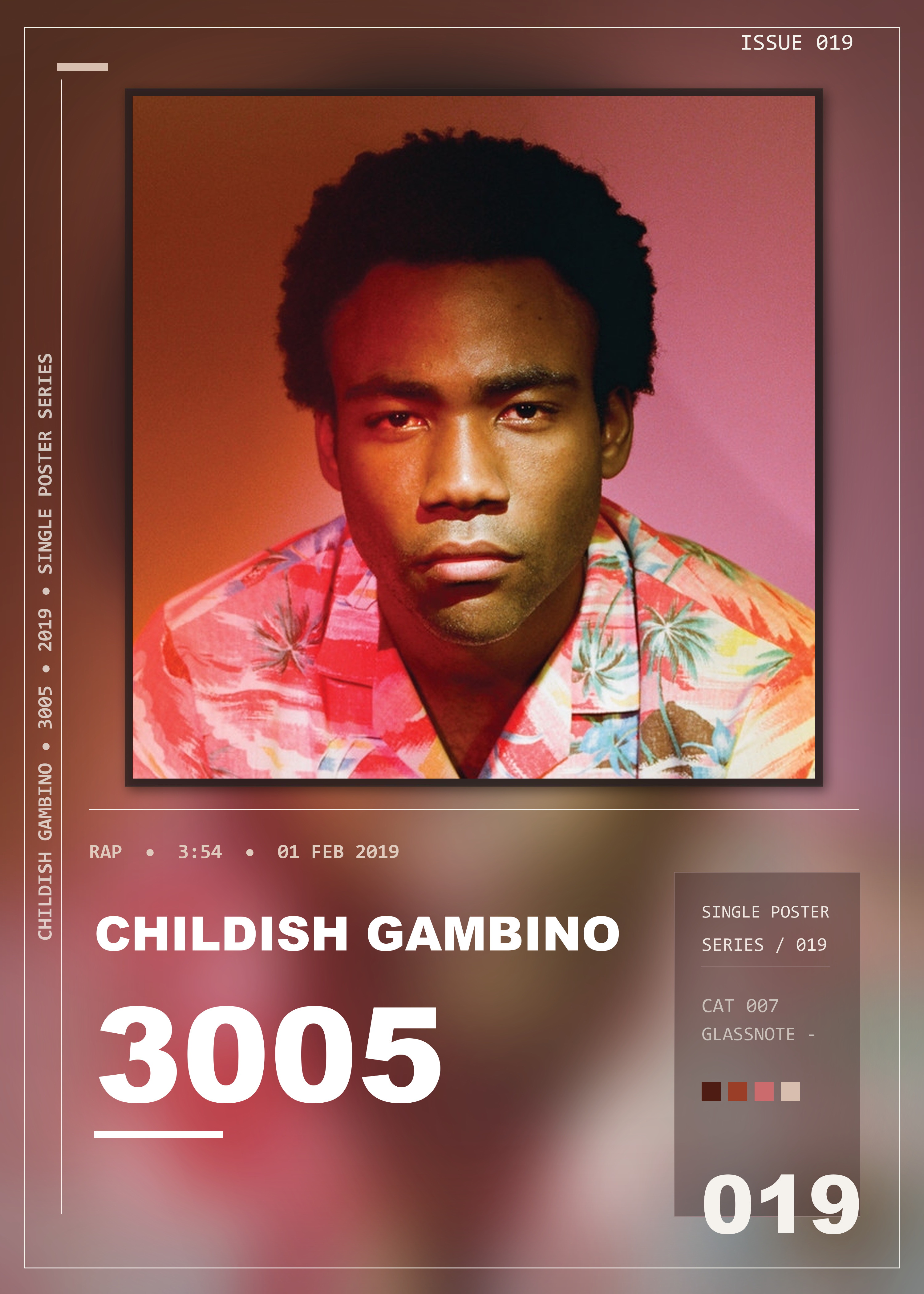 Music poster: Childish Gambino - 3005