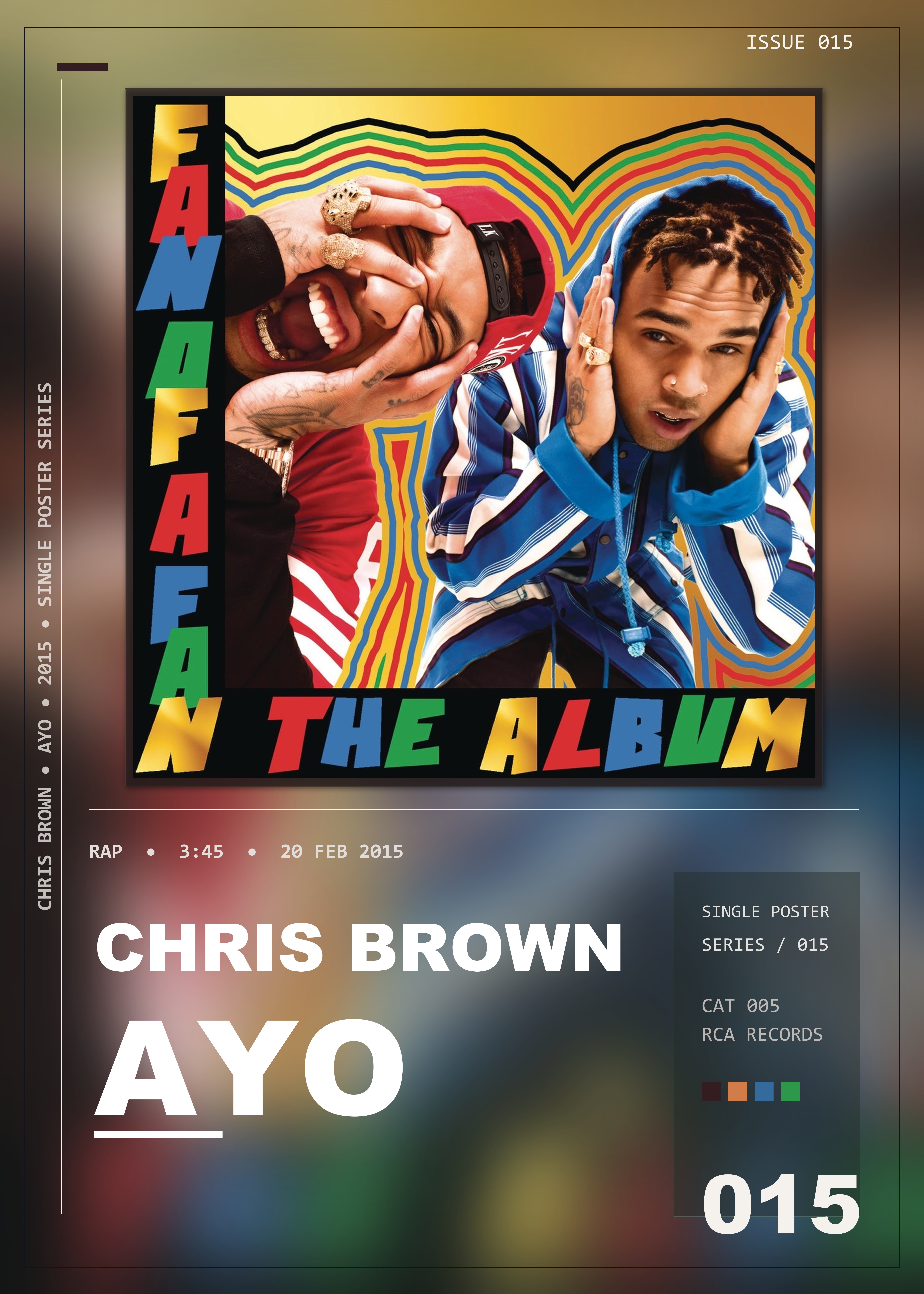 Music poster: Chris Brown - Ayo