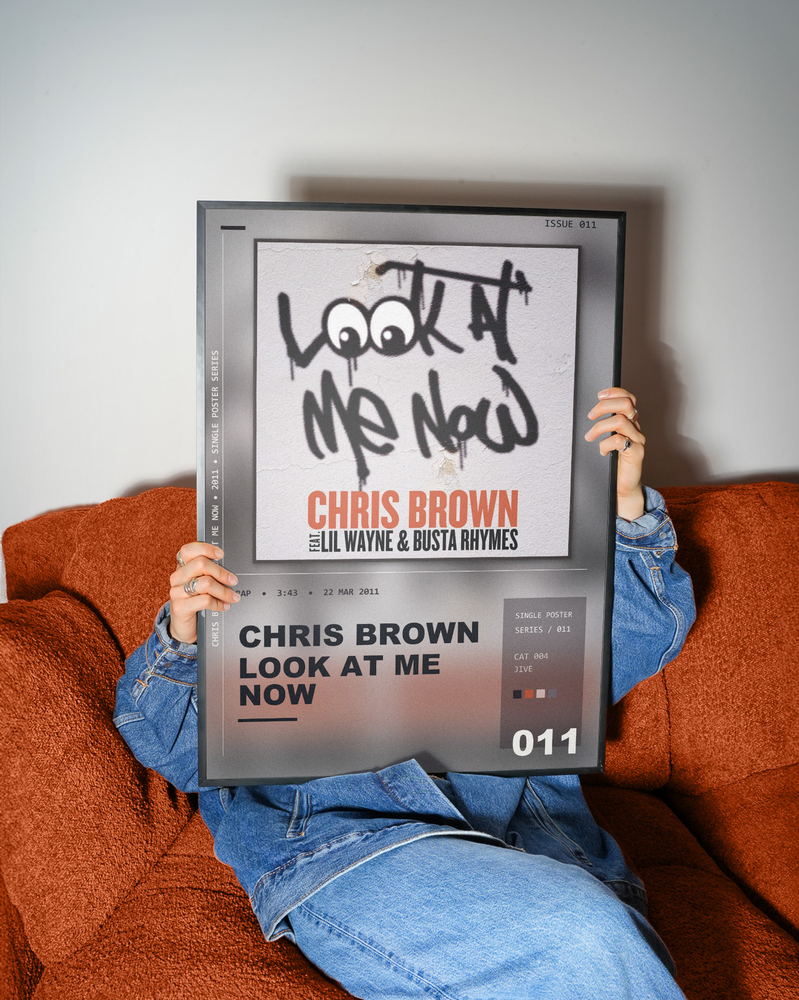Music poster: Chris Brown - Look At Me Now