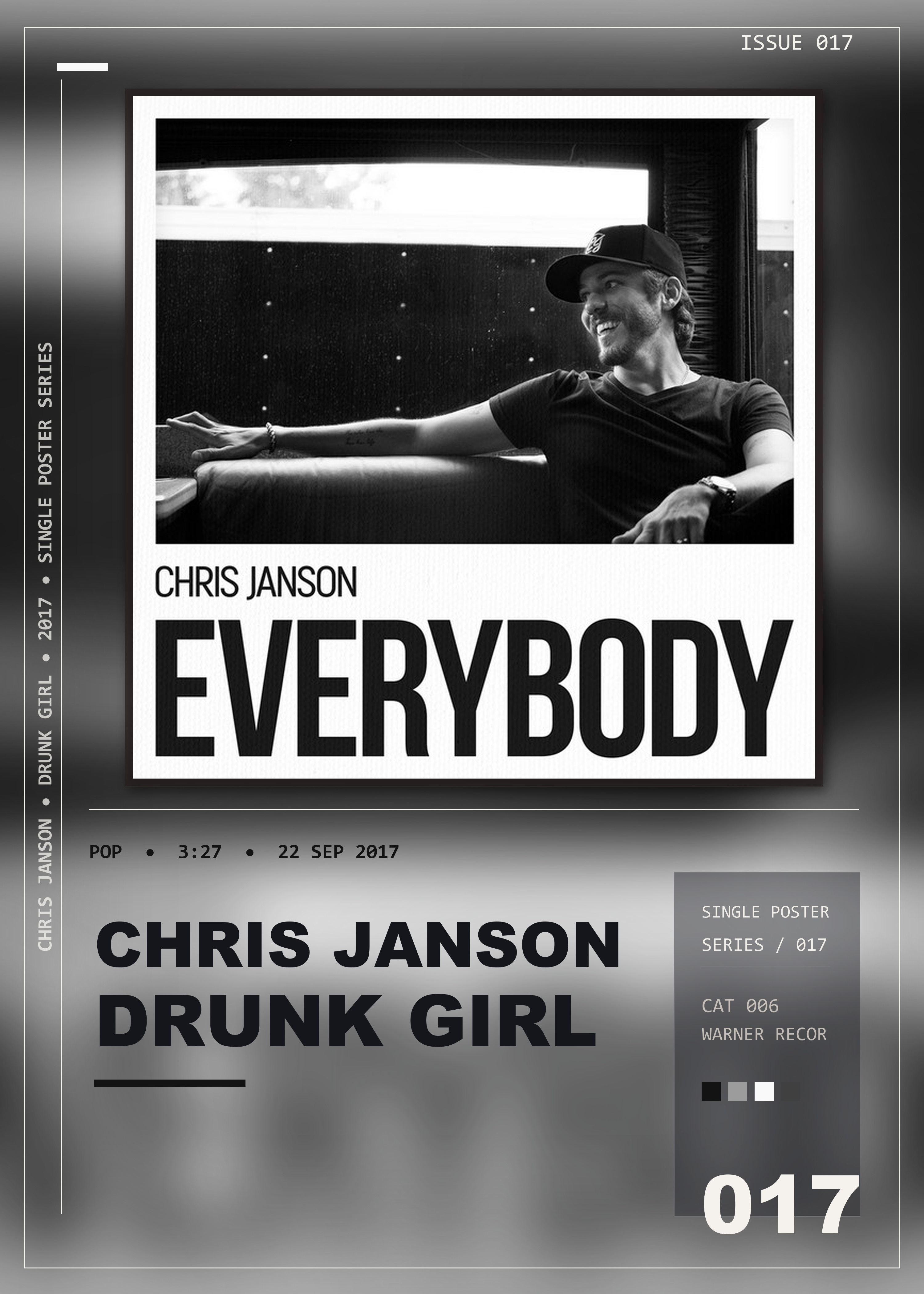 Music poster: Chris Janson - Drunk Girl
