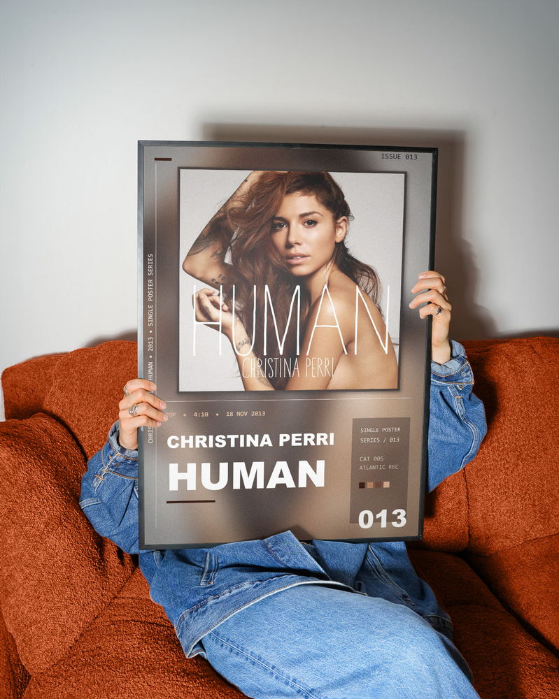 Music poster: Christina Perri - human