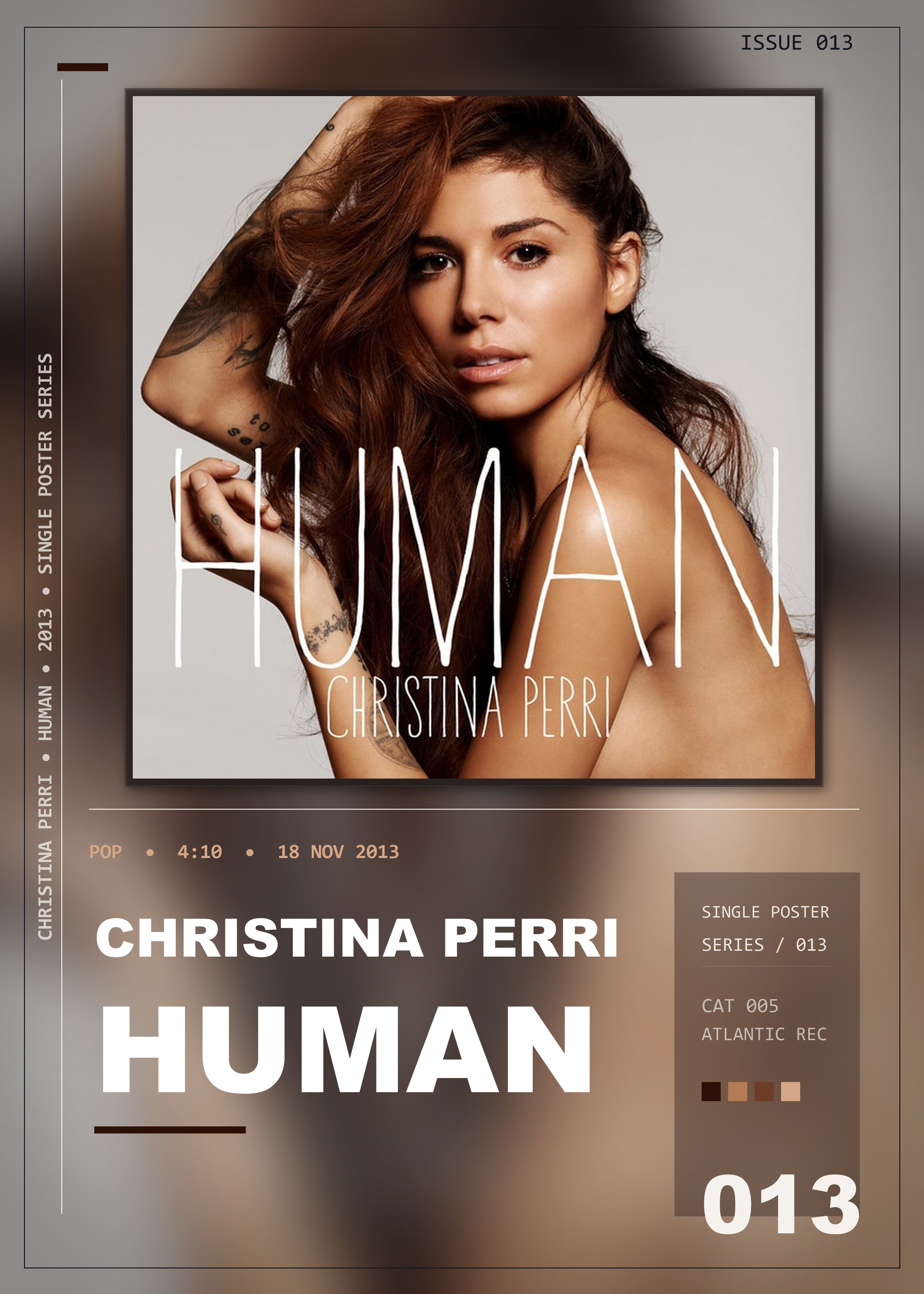 Music poster: Christina Perri - human