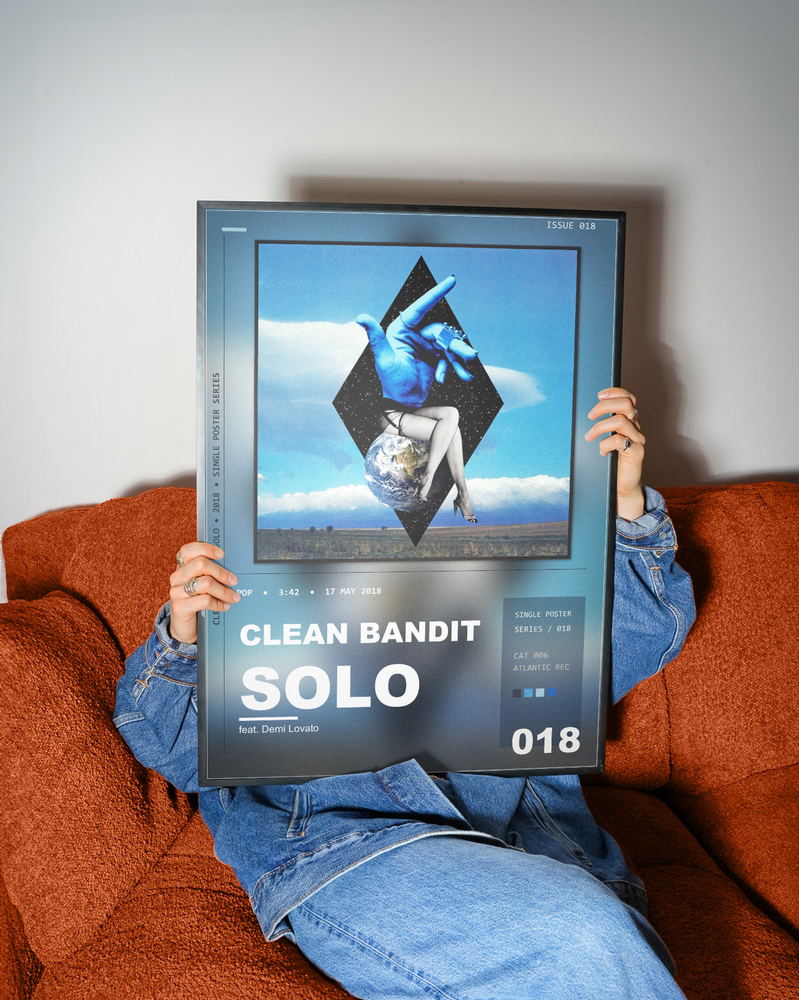 Music poster: Clean Bandit - Solo feat Demi Lovato
