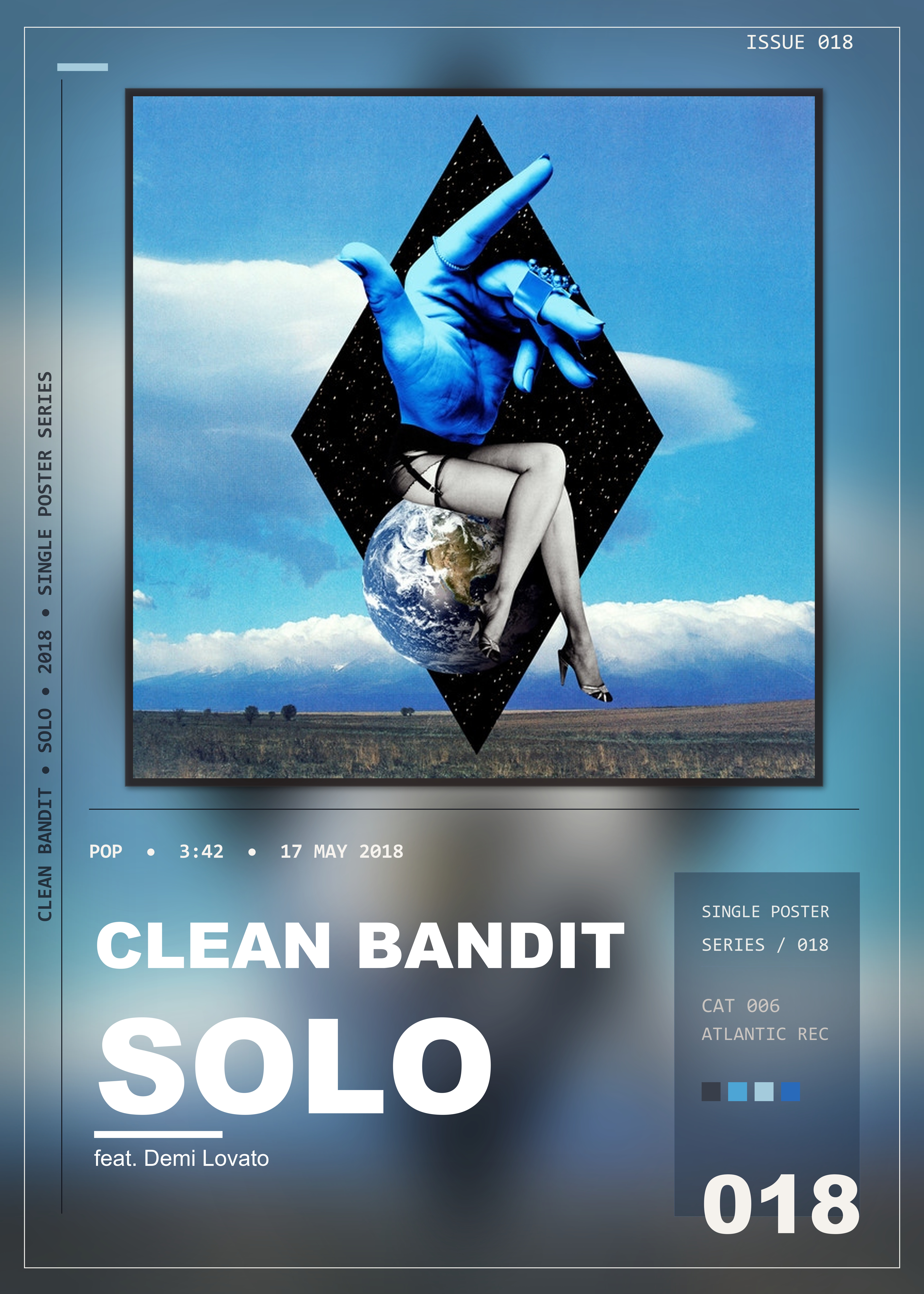 Music poster: Clean Bandit - Solo feat Demi Lovato