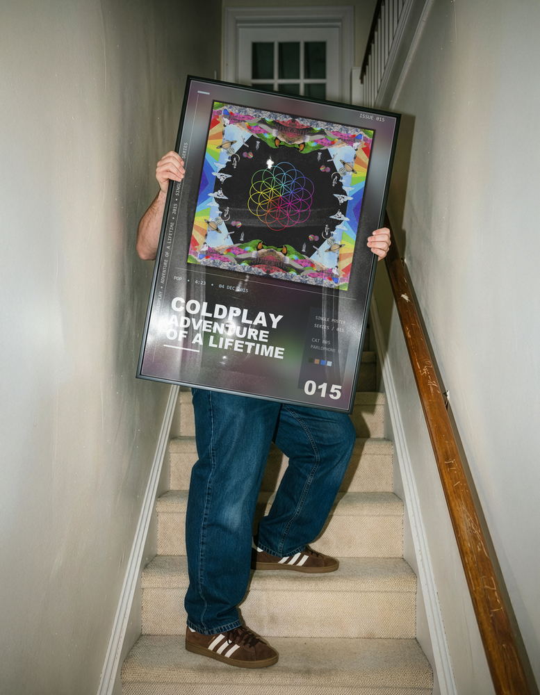 Music poster: Coldplay - Adventure of a Lifetime