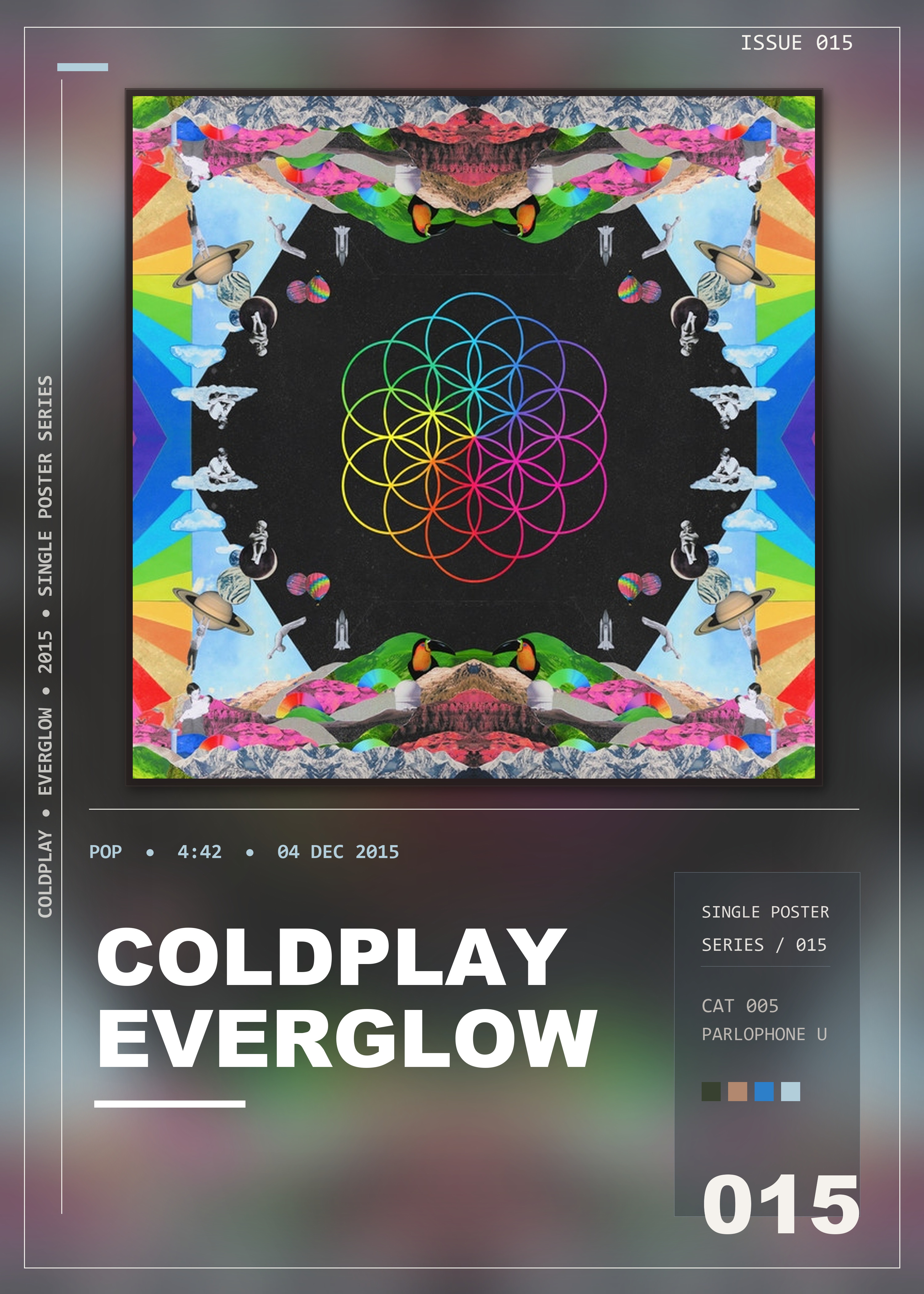 Music poster: Coldplay - Everglow