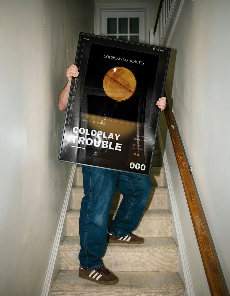 Music poster: Coldplay - Trouble