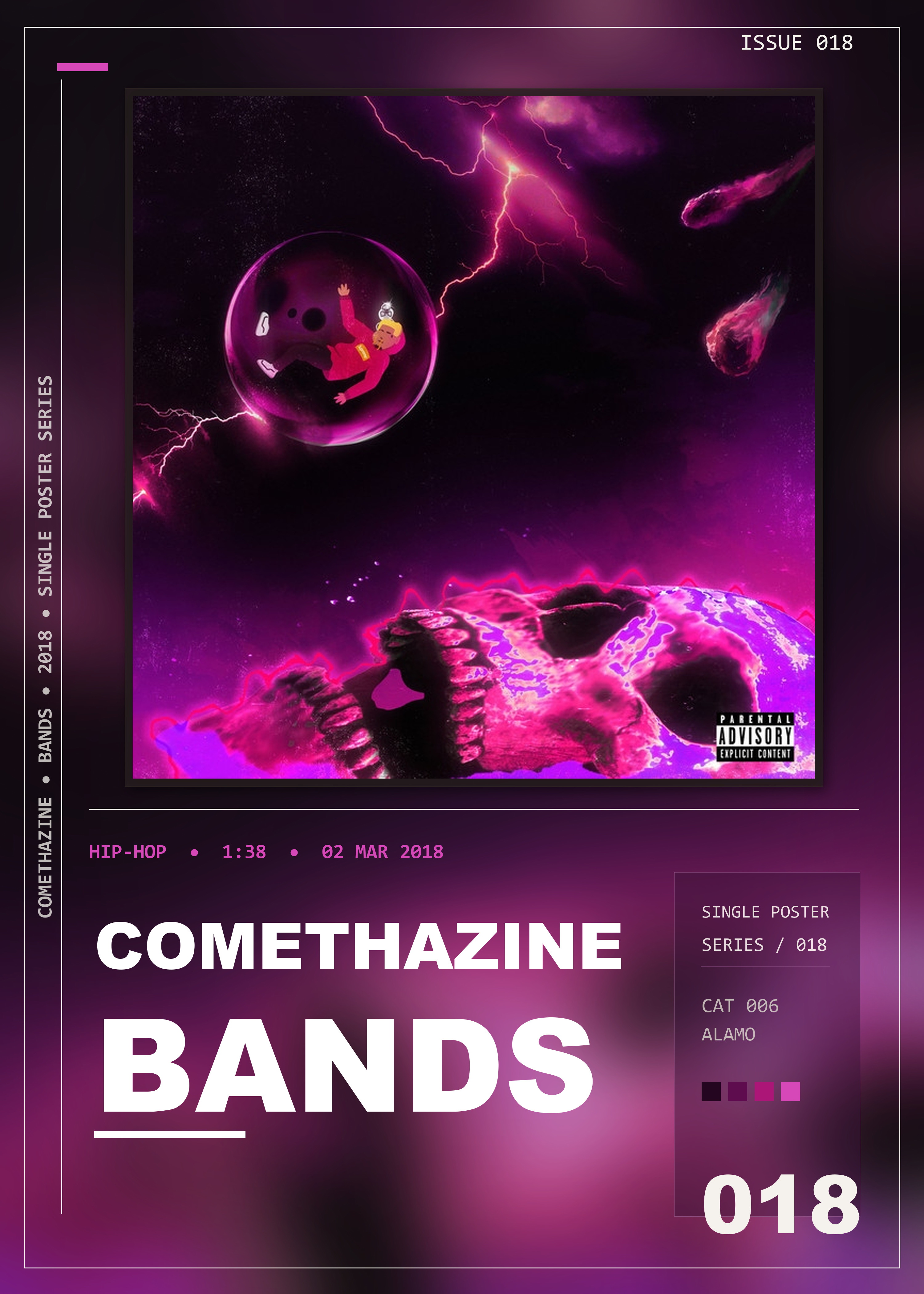 Music poster: Comethazine - Bands