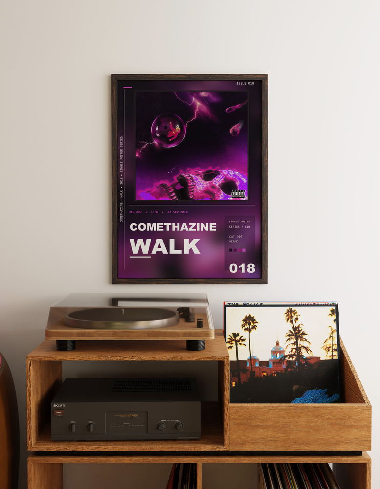 Music poster: Comethazine - Walk