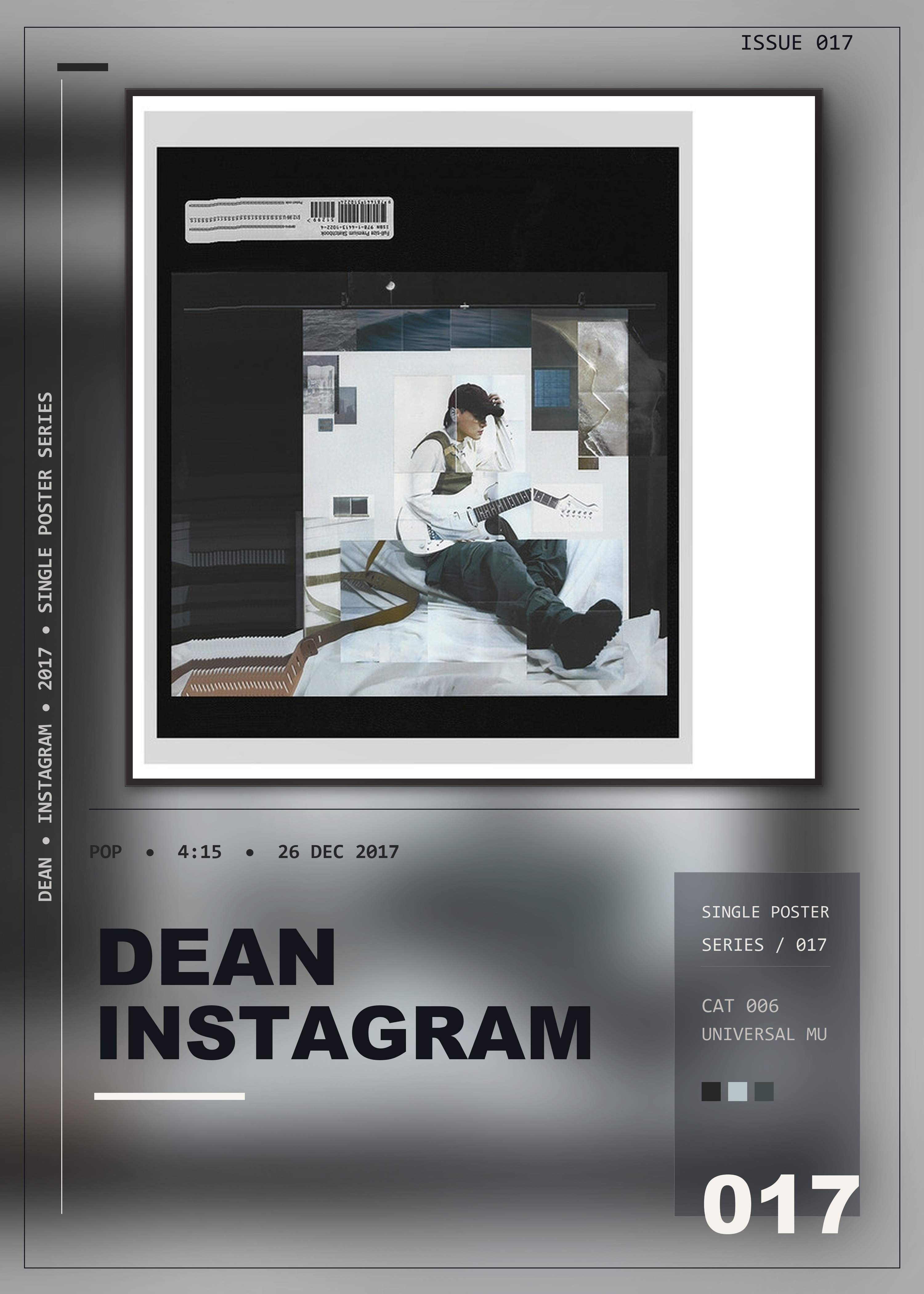 Music poster: DEAN - instagram