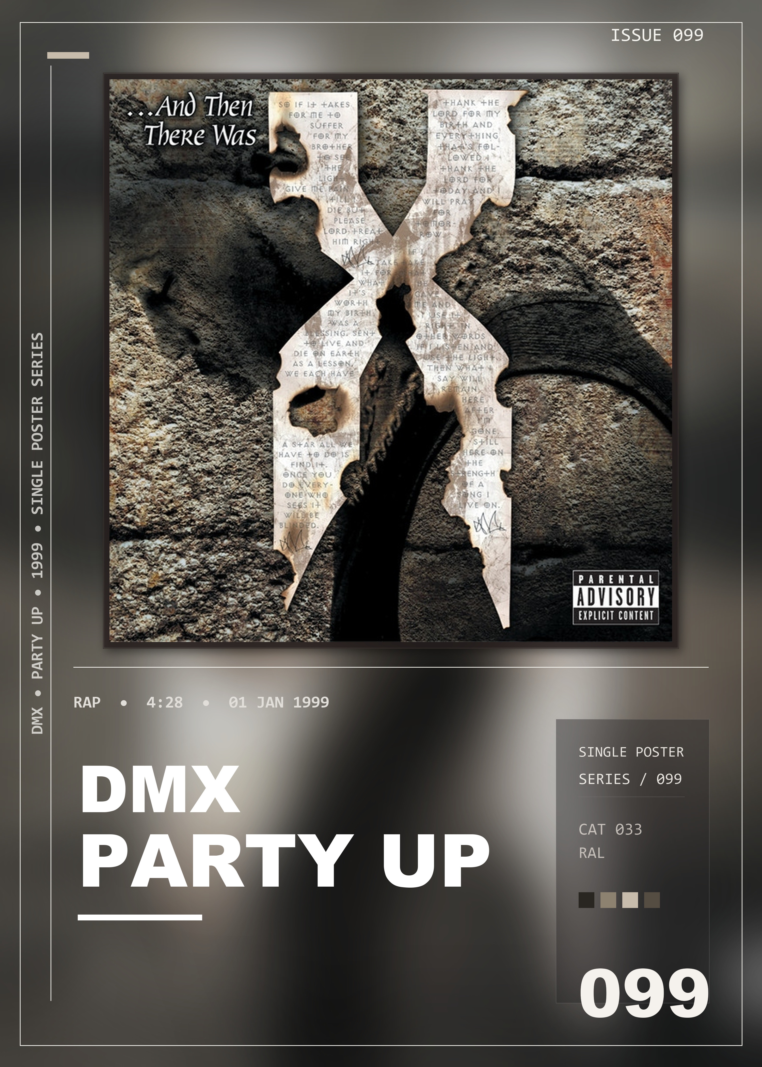 Music poster: DMX - Party Up