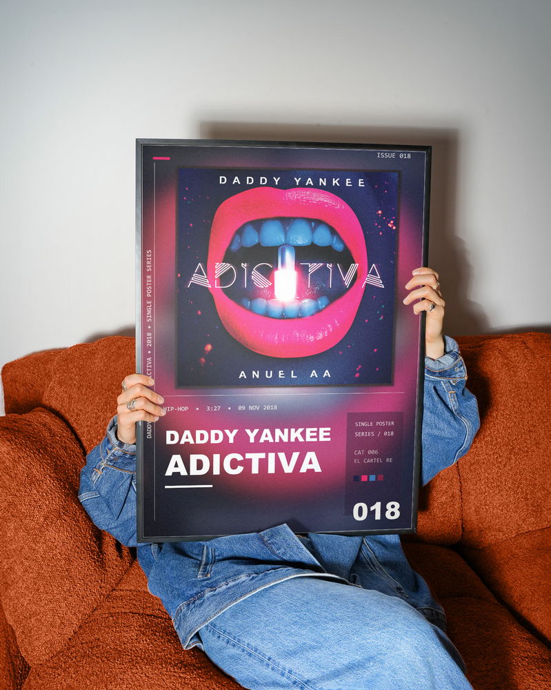 Music poster: Daddy Yankee - Adictiva