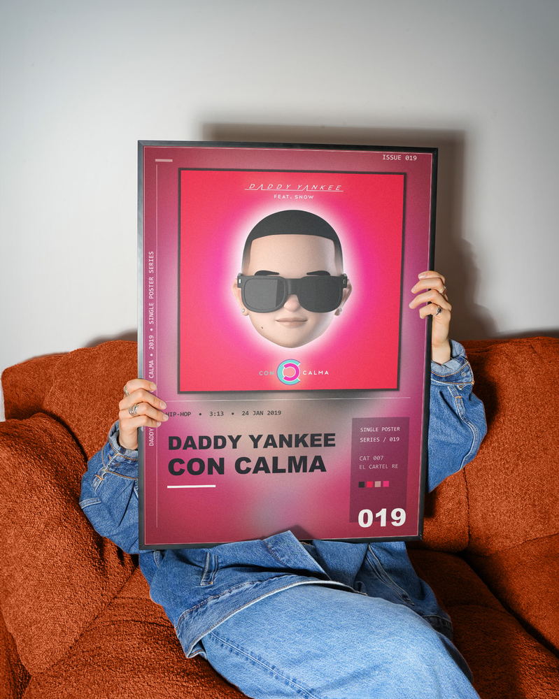Music poster: Daddy Yankee - Con Calma