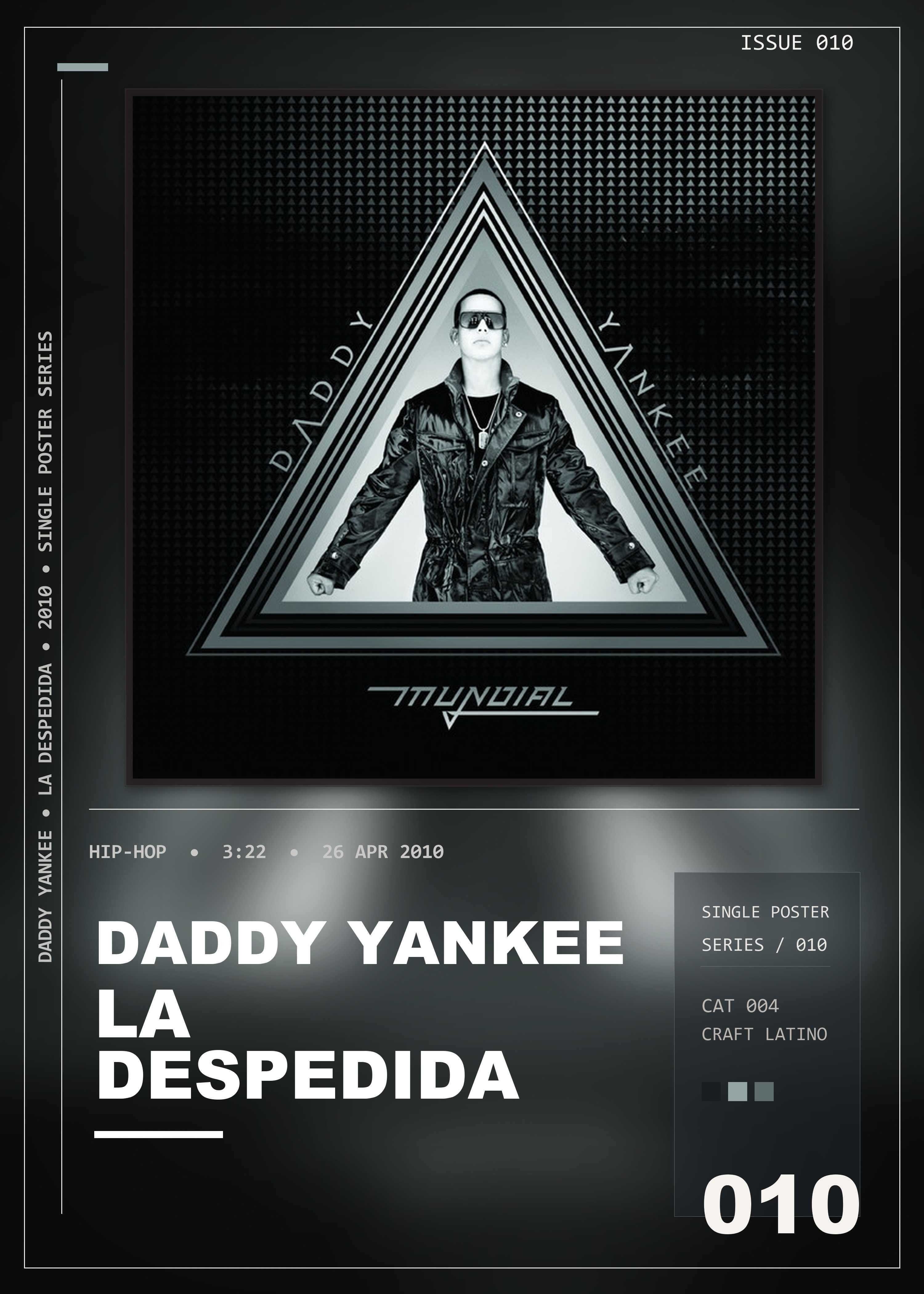 Music poster: Daddy Yankee - La Despedida