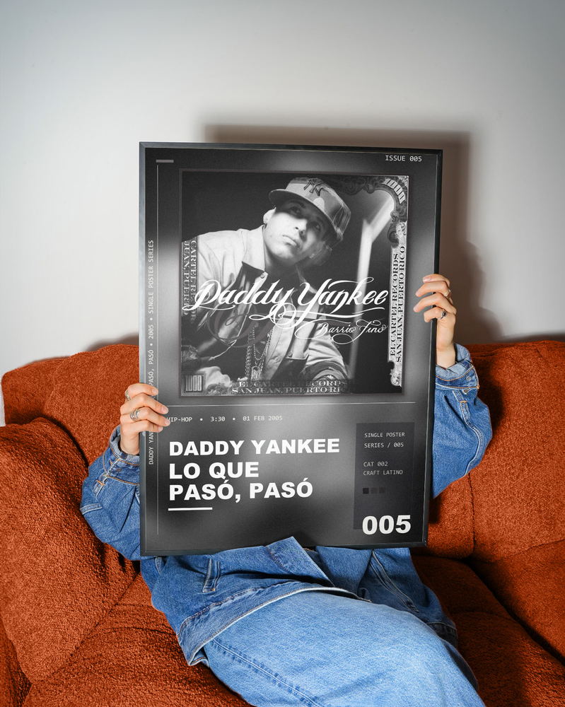 Music poster: Daddy Yankee - Lo Que Pasó Pasó