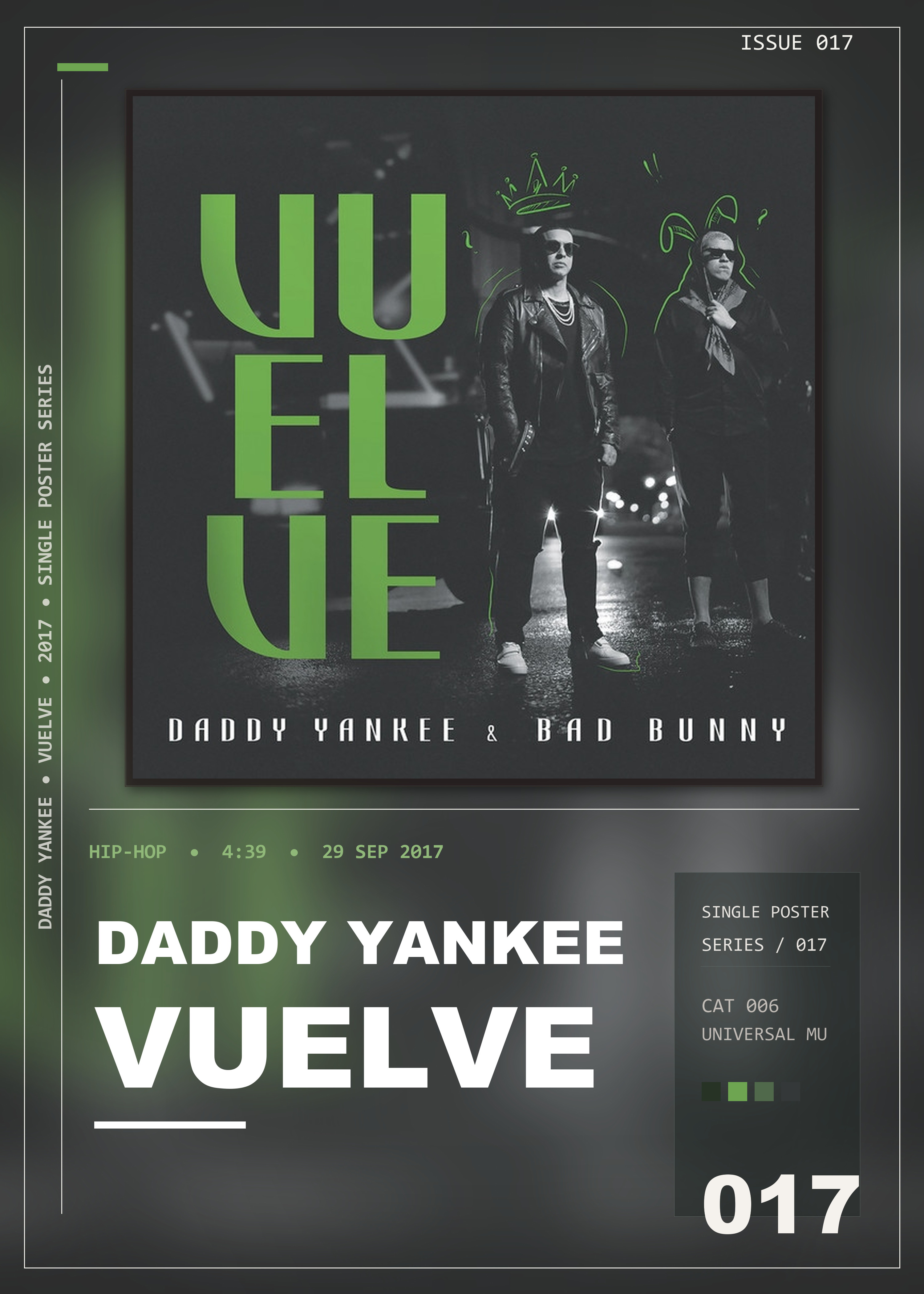 Music poster: Daddy Yankee - Vuelve