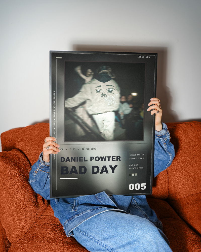 Music poster: Daniel Powter - Bad Day
