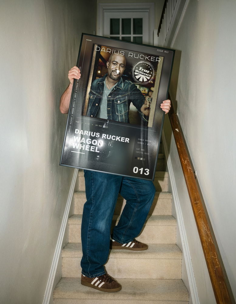 Music poster: Darius Rucker - Wagon Wheel