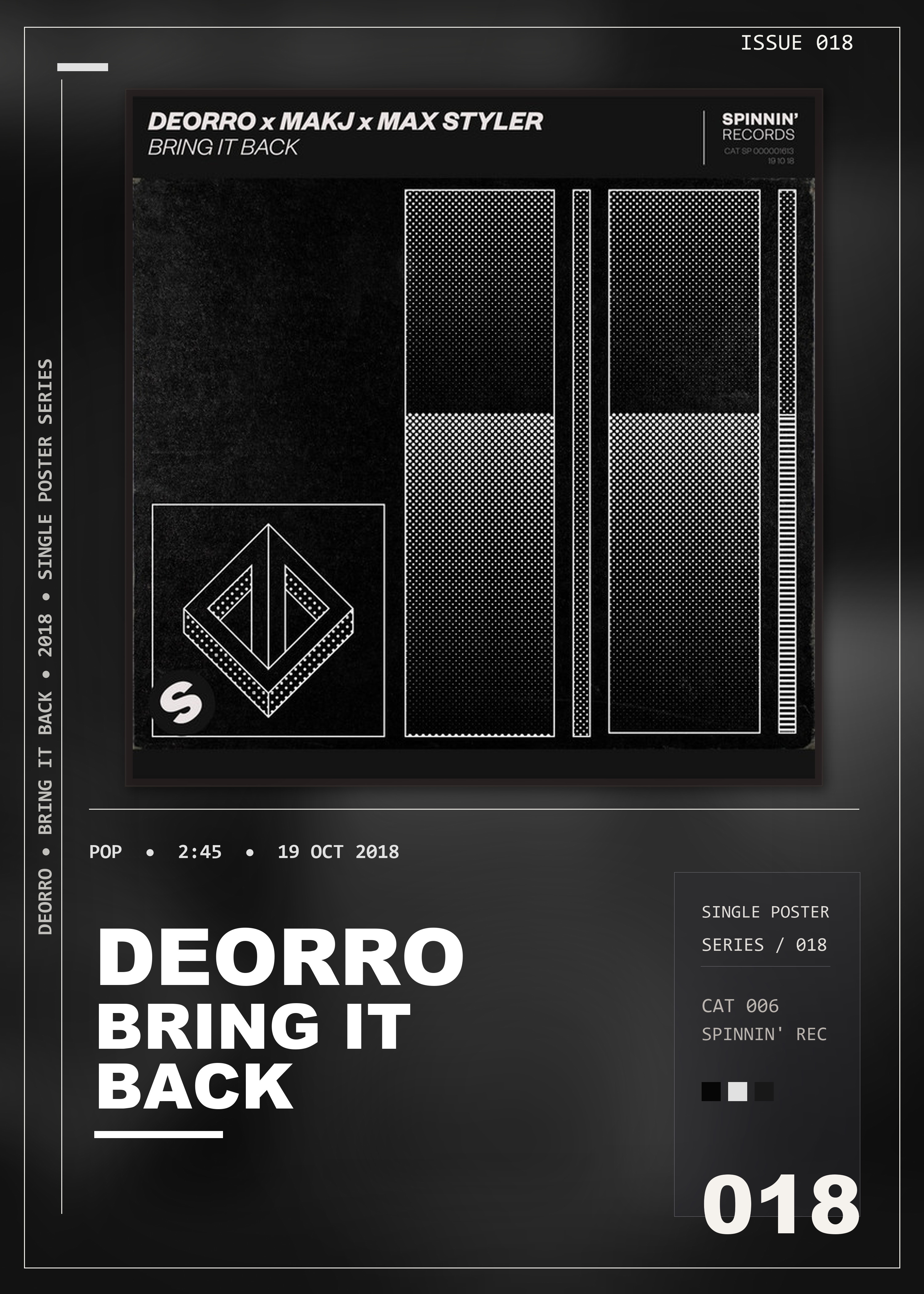 Music poster: Deorro - Bring It Back