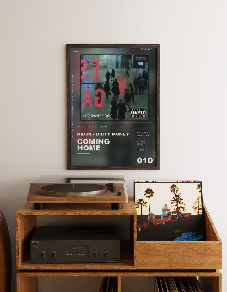 Music poster: Diddy - Dirty Money - Coming Home