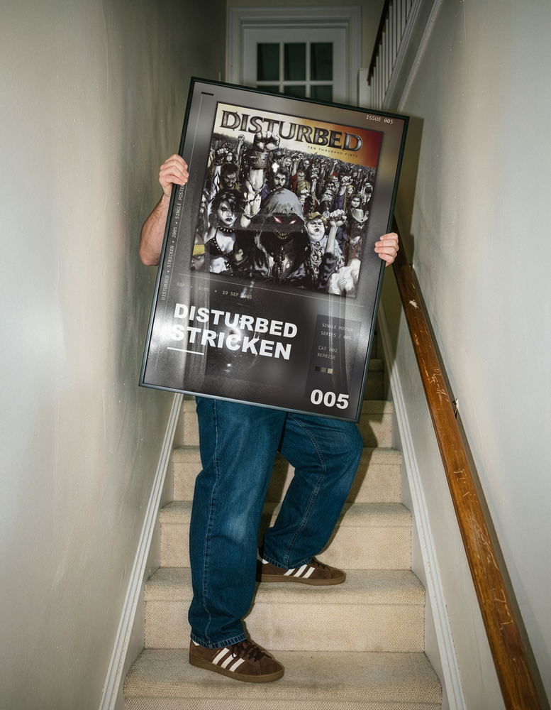 Music poster: Disturbed - Stricken