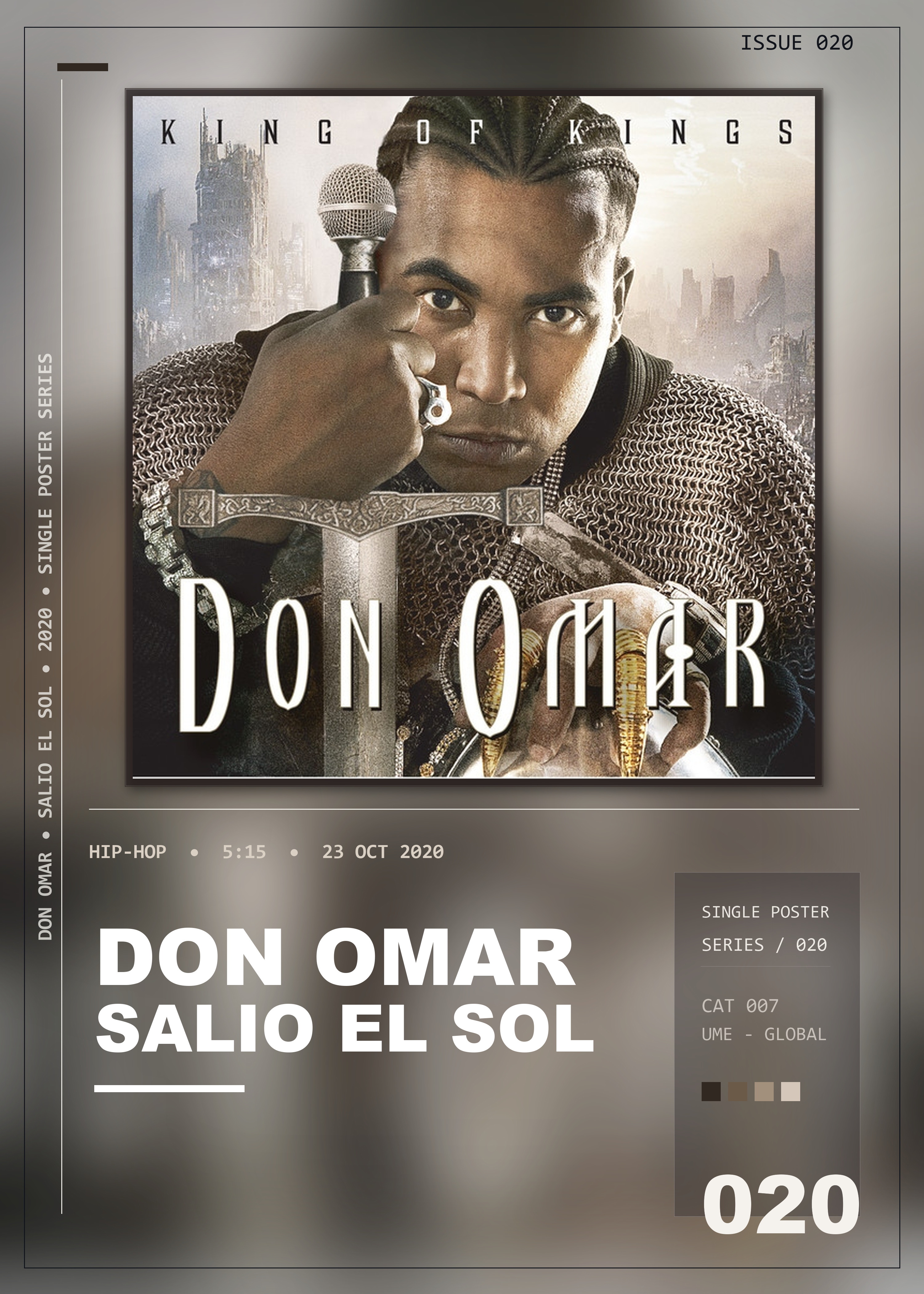 Music poster: Don Omar - Salio El Sol