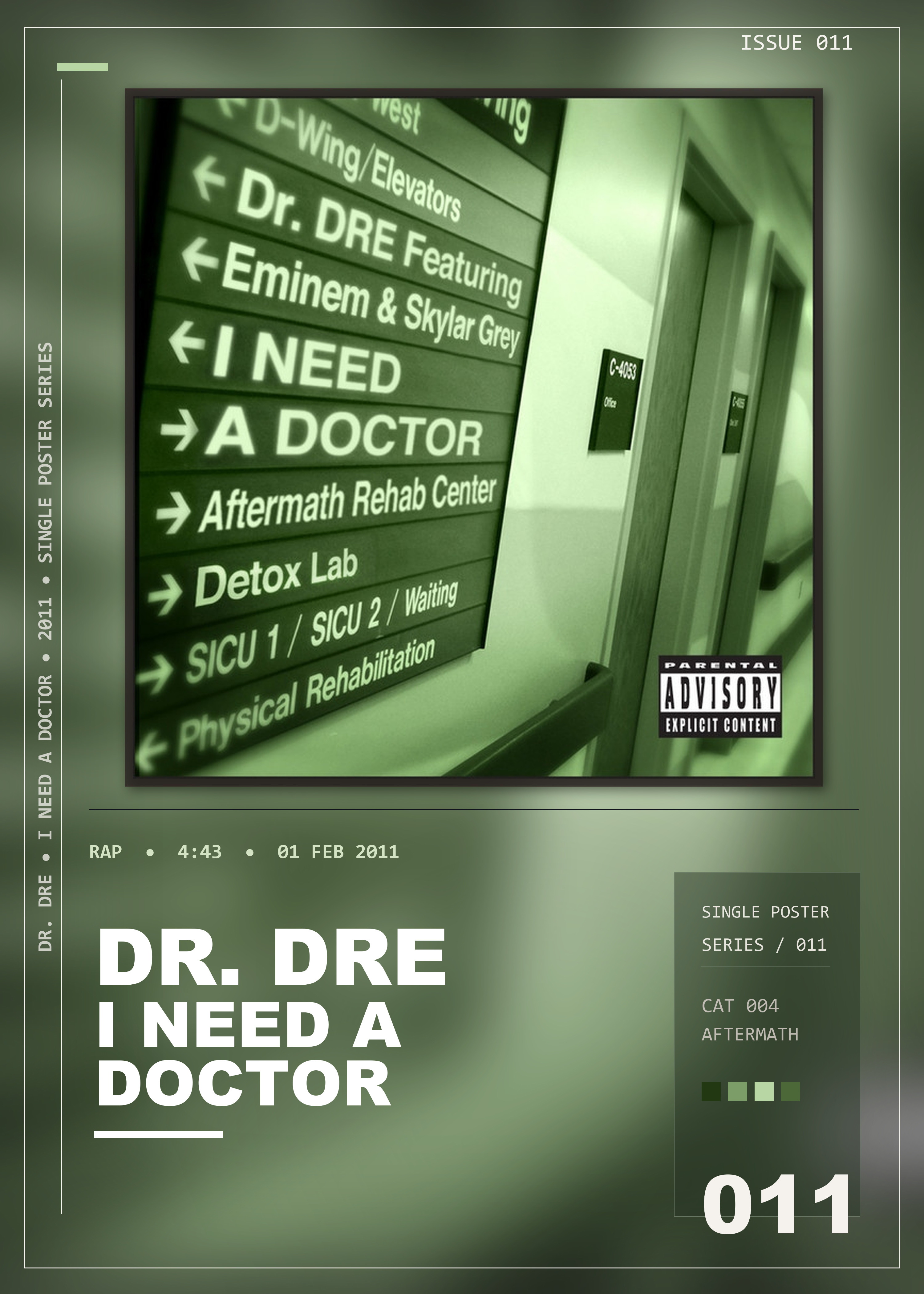 Music poster: Dr Dre - I Need A Doctor