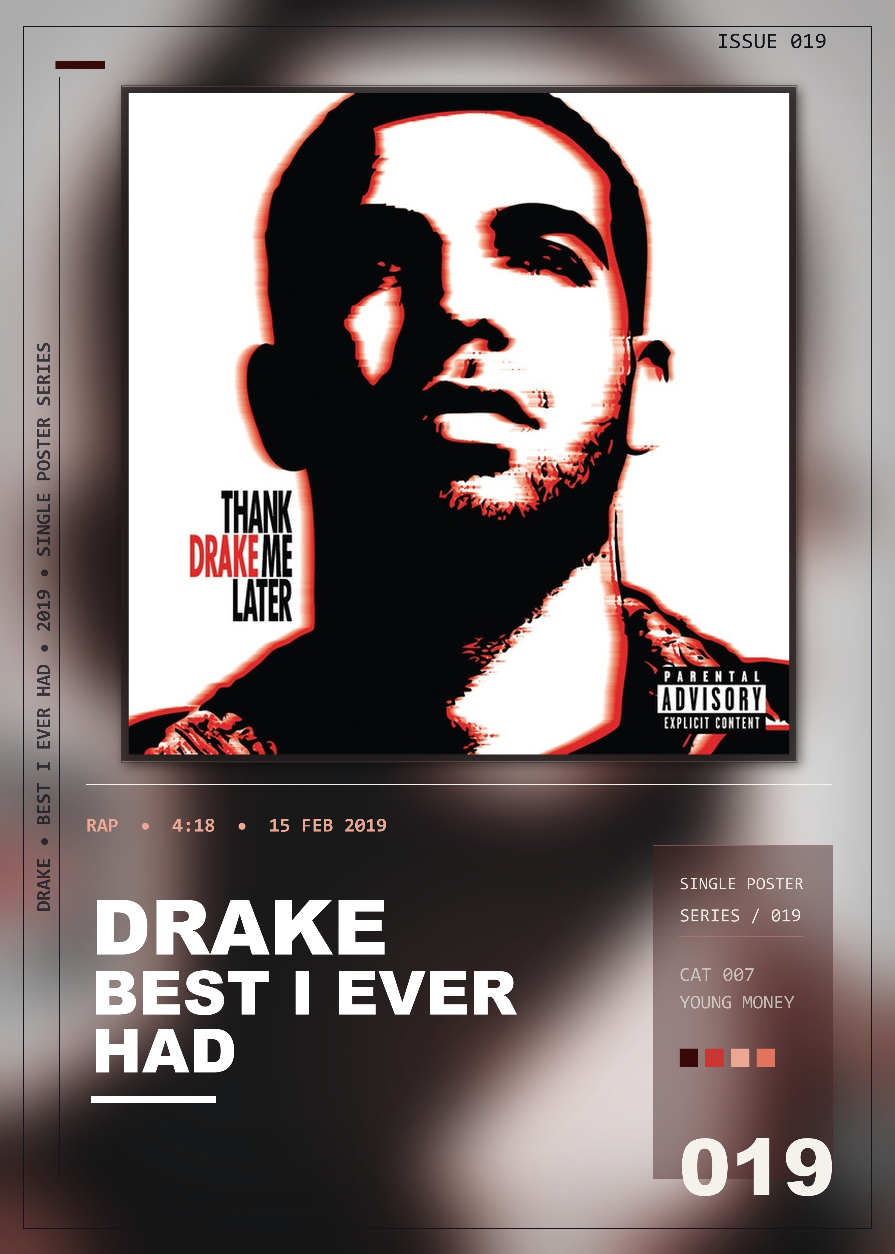 Music poster: Drake - Best I Ever Had