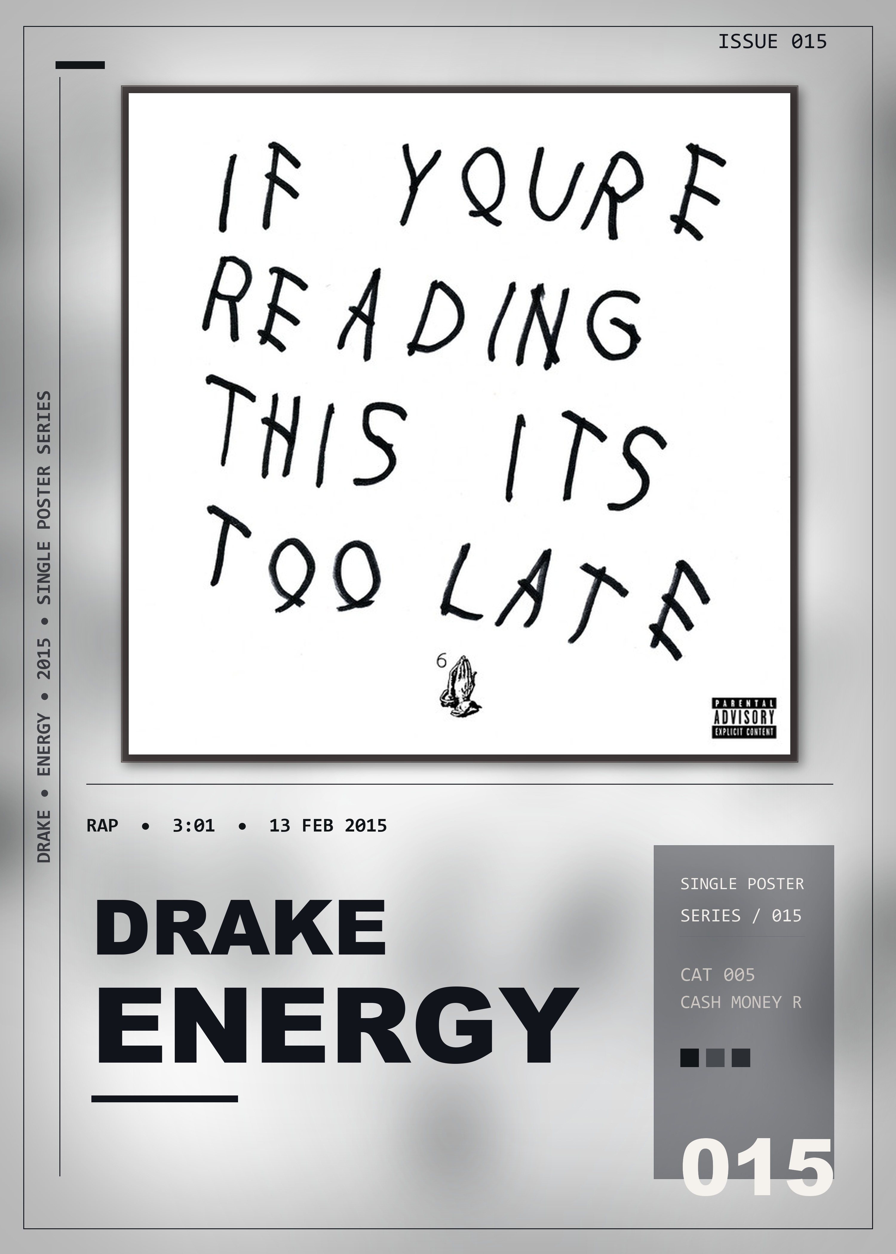 Music poster: Drake - Energy