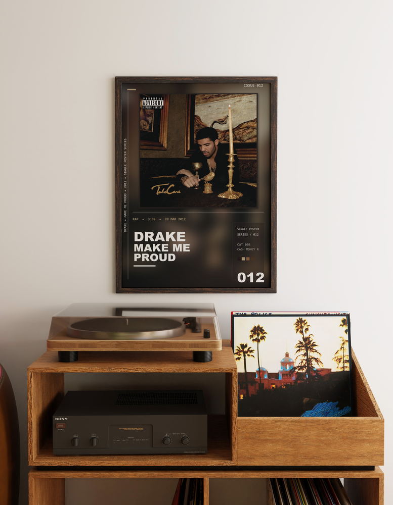 Music poster: Drake - Make Me Proud