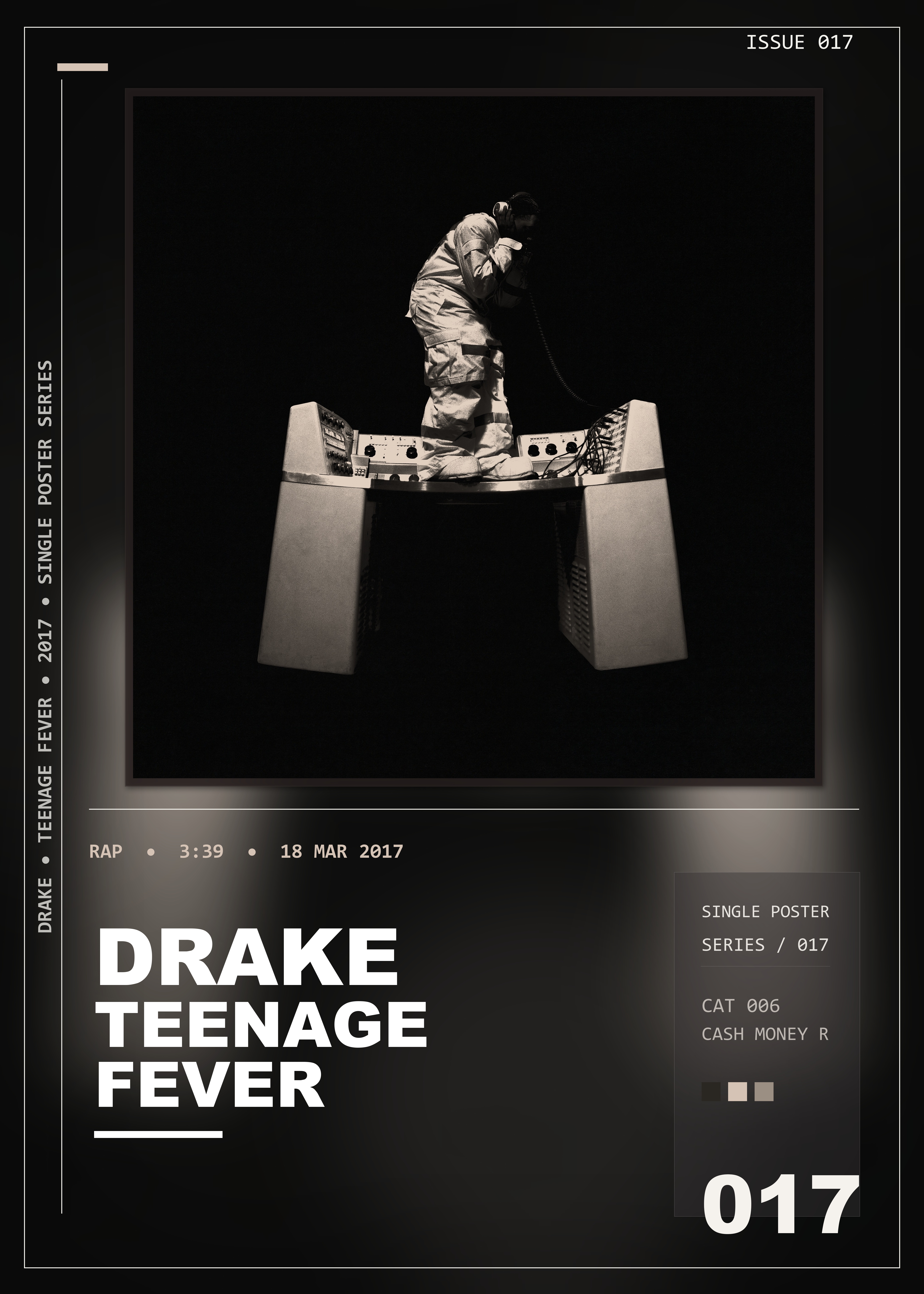 Music poster: Drake - Teenage Fever