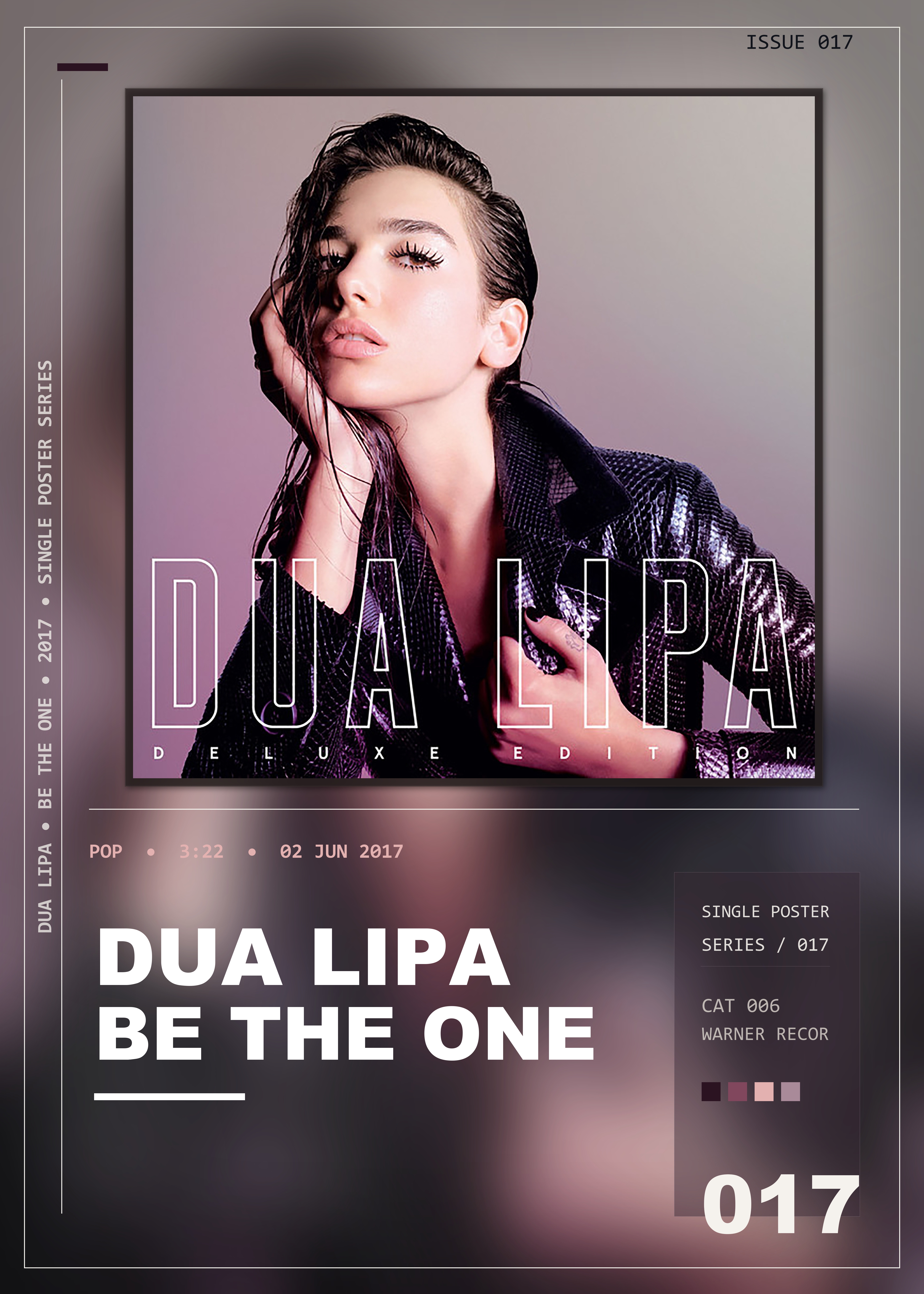 Music poster: Dua Lipa - Be The One