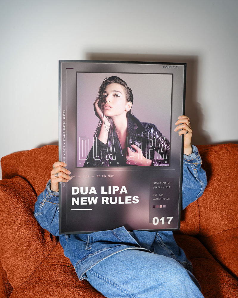 Music poster: Dua Lipa - New Rules