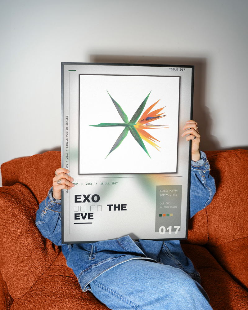 Music poster: EXO - 전야 前夜 The Eve