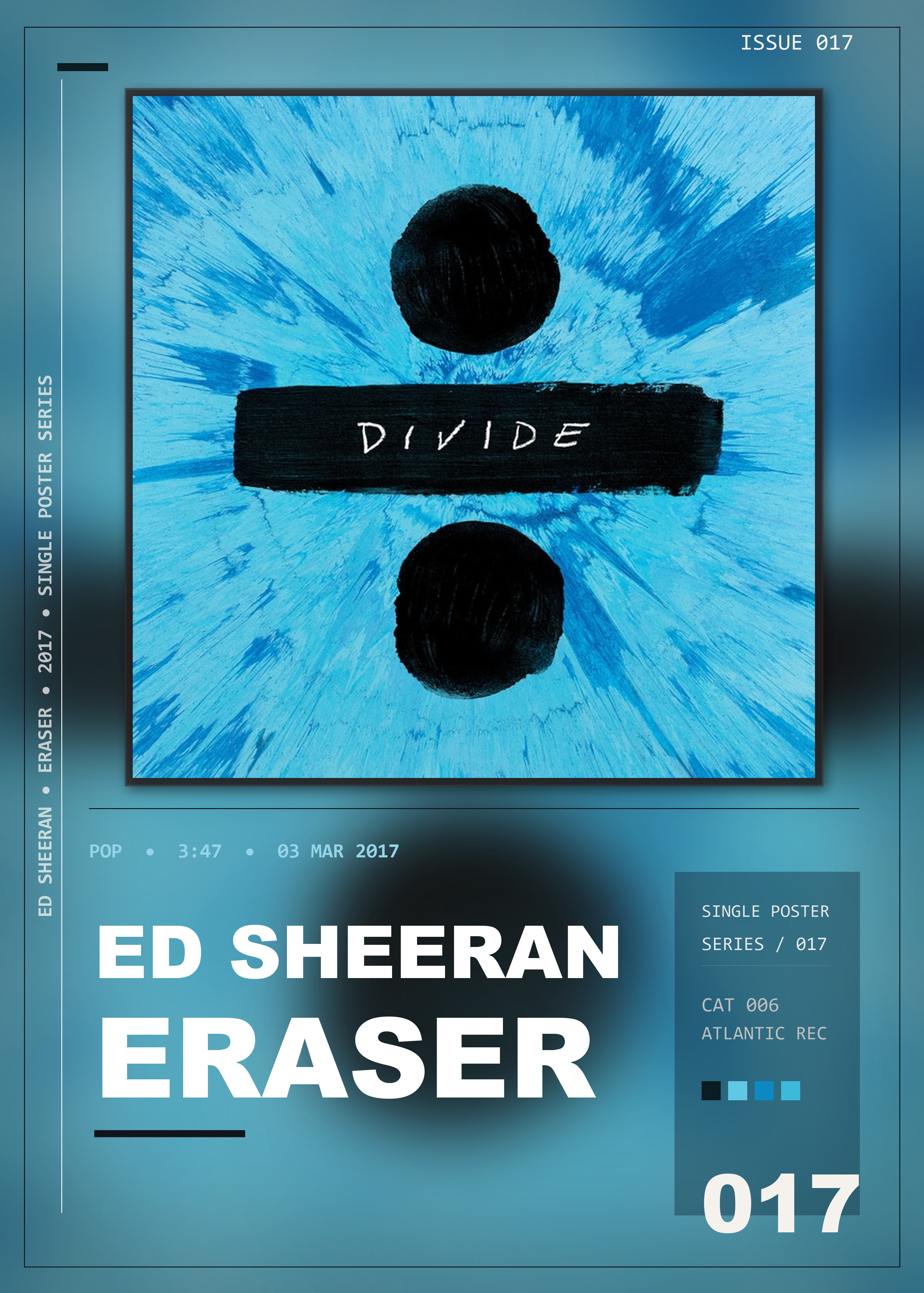 Music poster: Ed Sheeran - Eraser