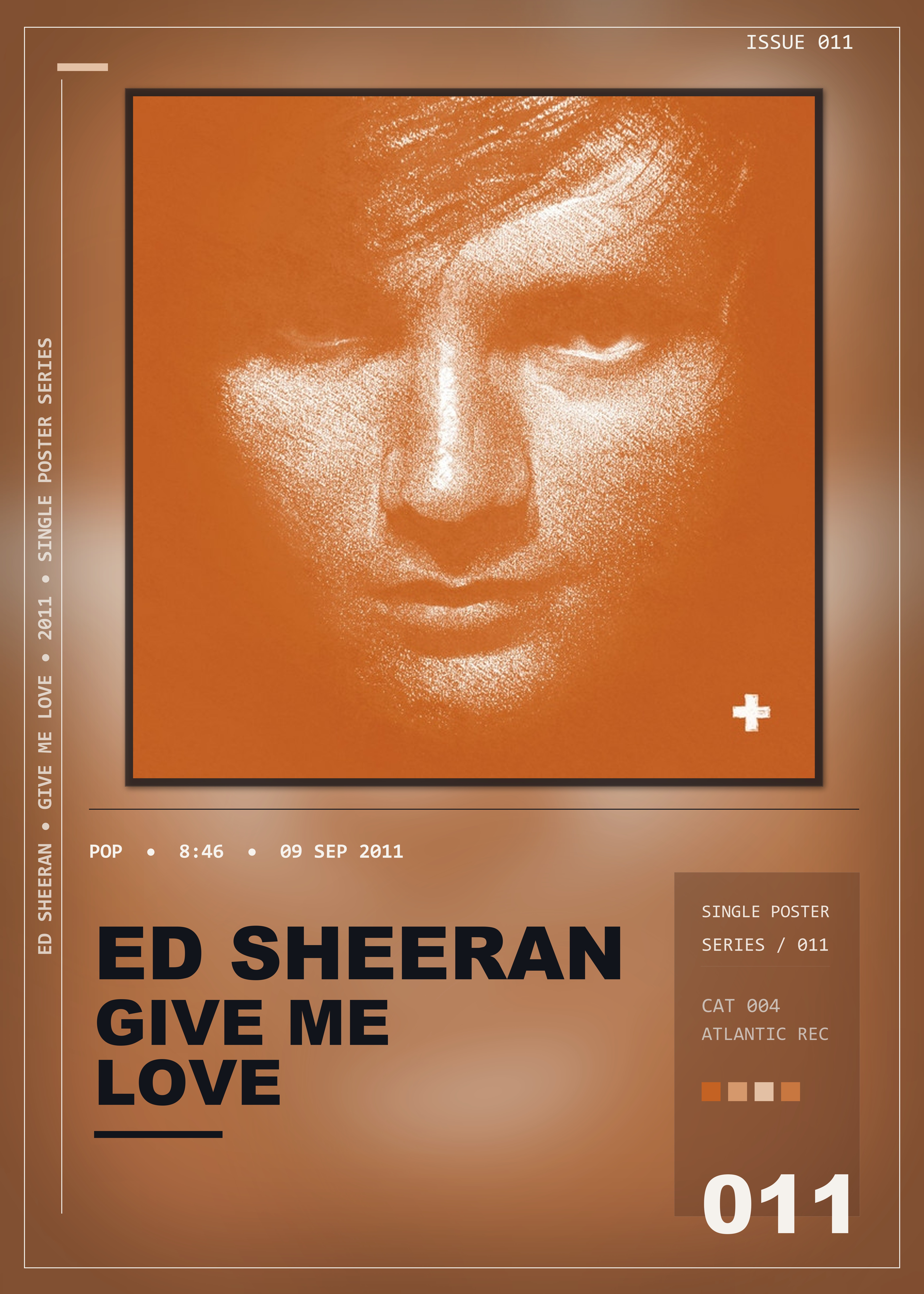 Music poster: Ed Sheeran - Give Me Love
