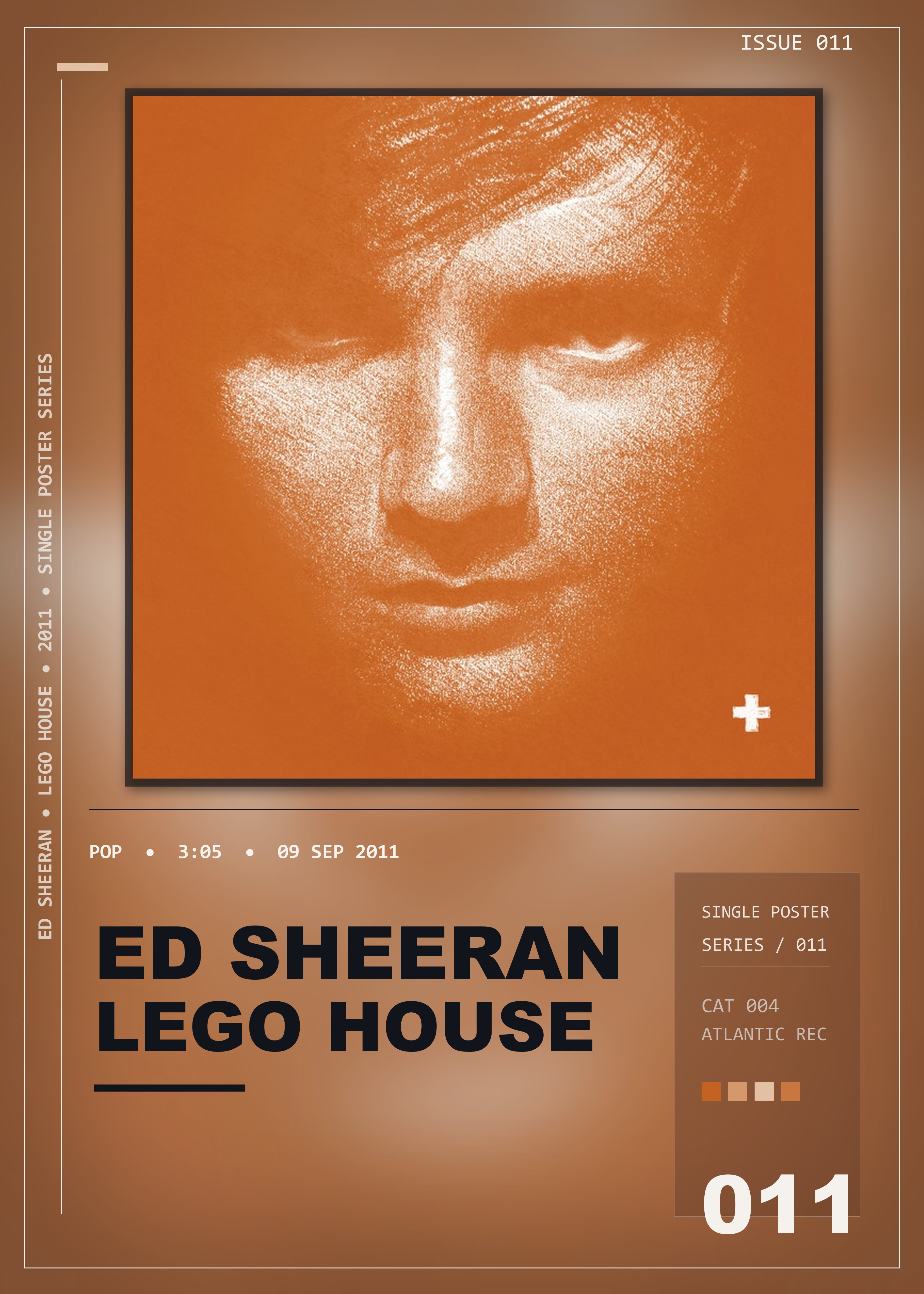 Music poster: Ed Sheeran - Lego House