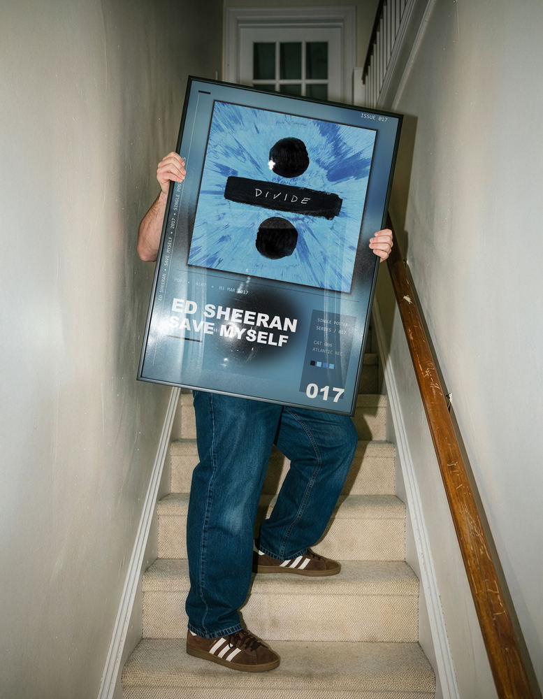 Music poster: Ed Sheeran - Save Myself