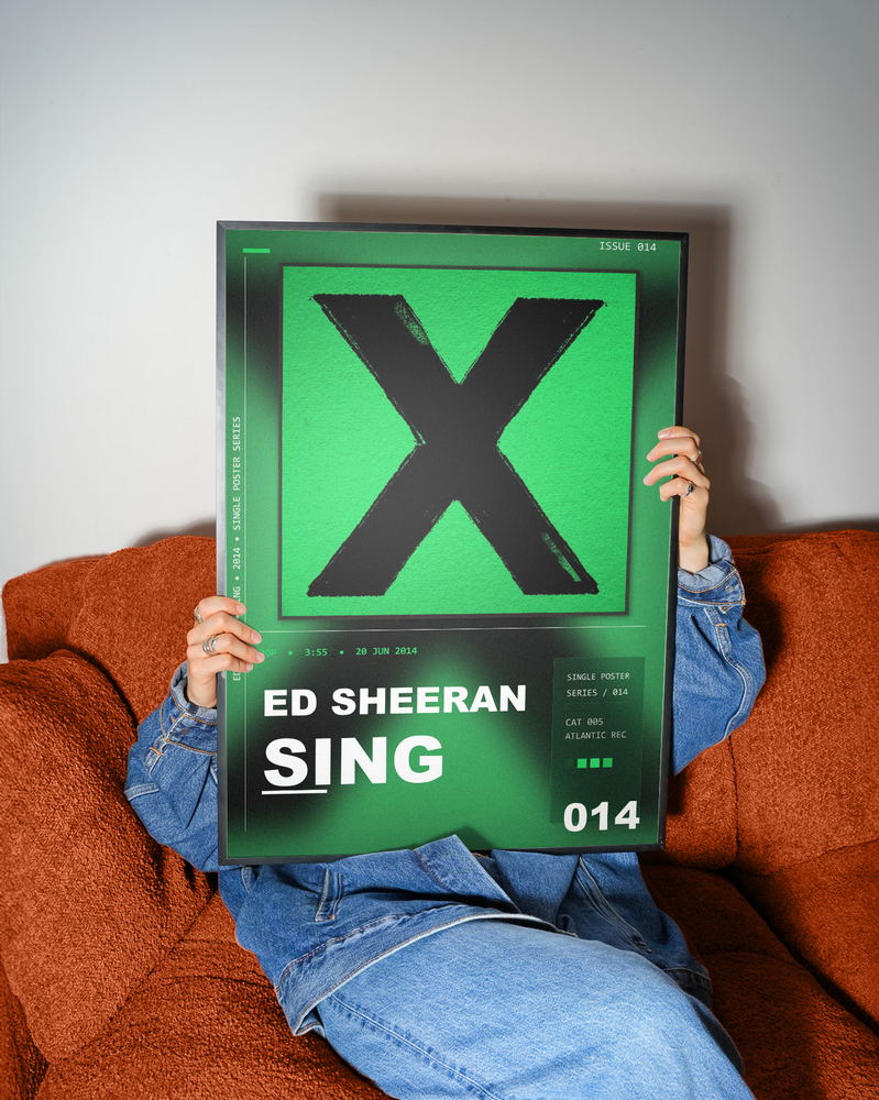 Music poster: Ed Sheeran - Sing