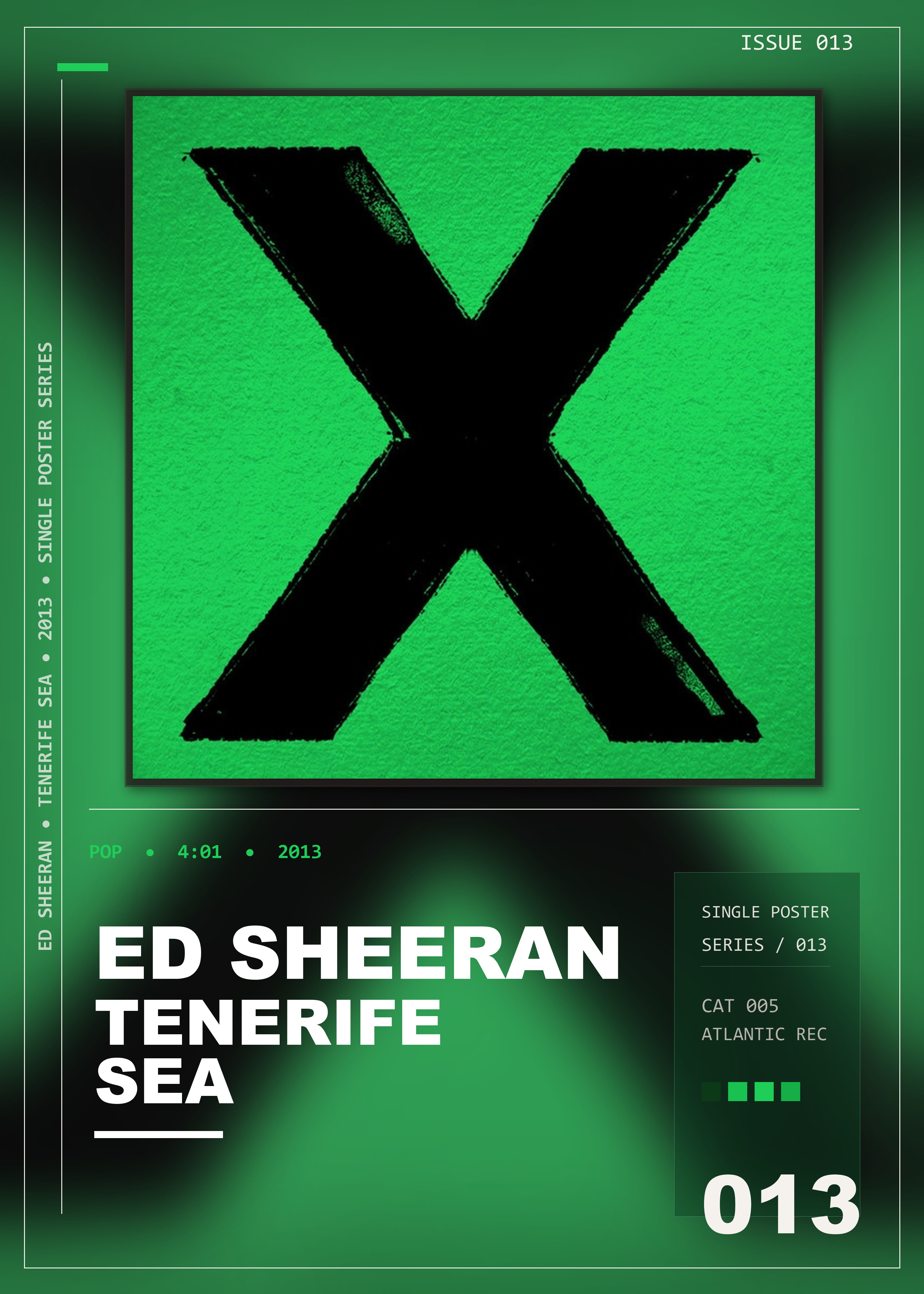 Music poster: Ed Sheeran - Tenerife Sea