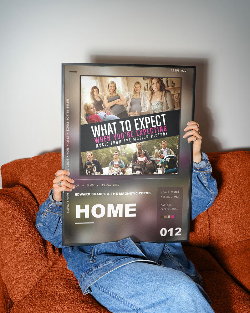 Music poster: Edward Sharpe The Magnetic Zeros - Home