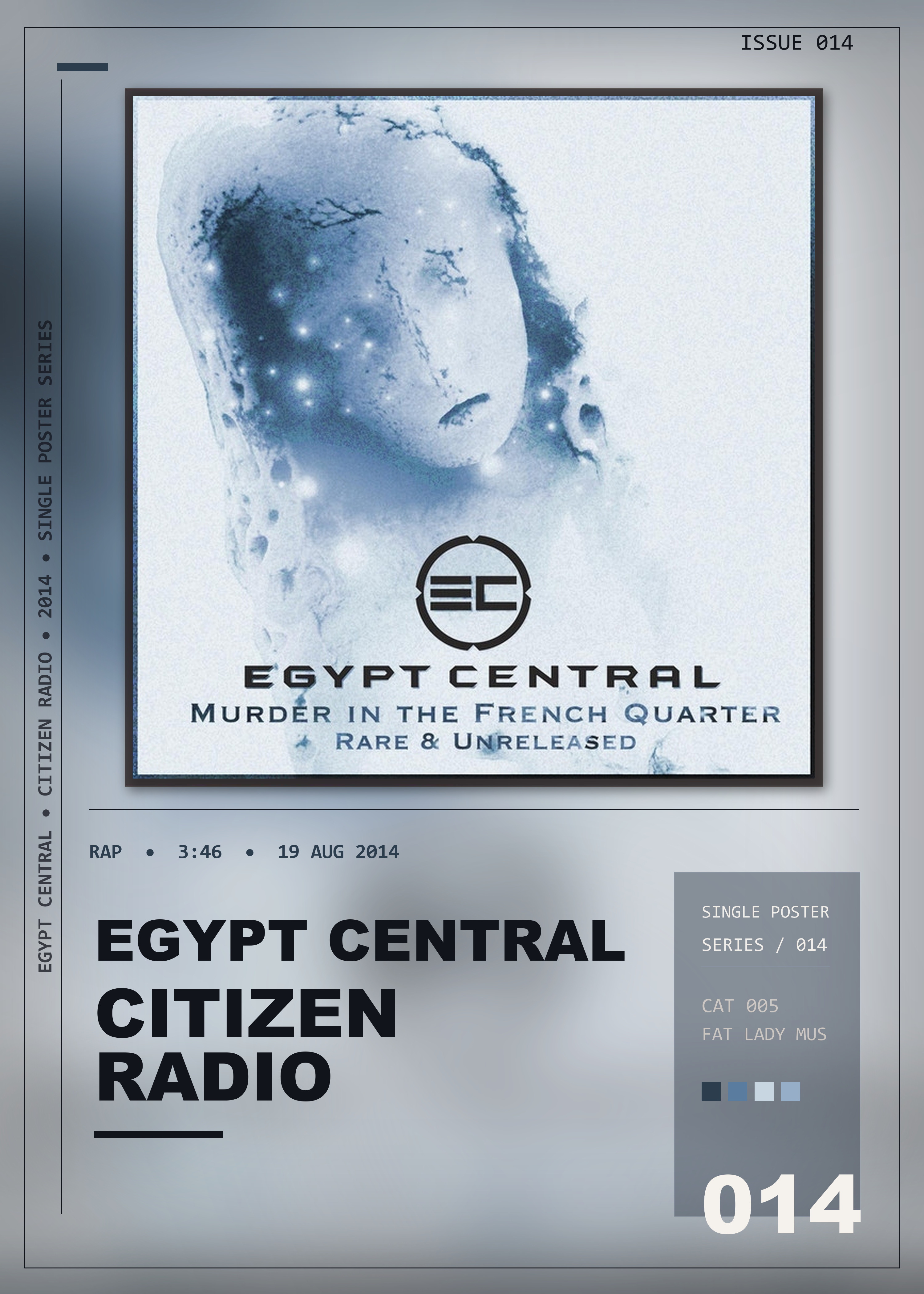 Music poster: Egypt Central - Citizen Radio
