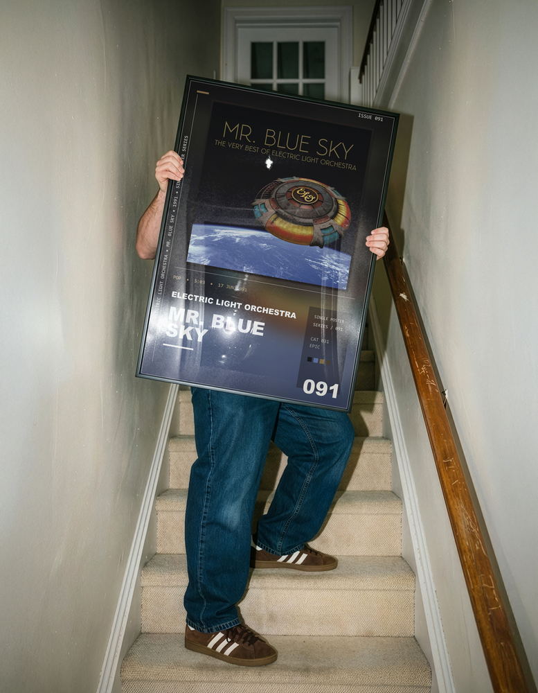 Music poster: Electric Light Orchestra - Mr Blue Sky