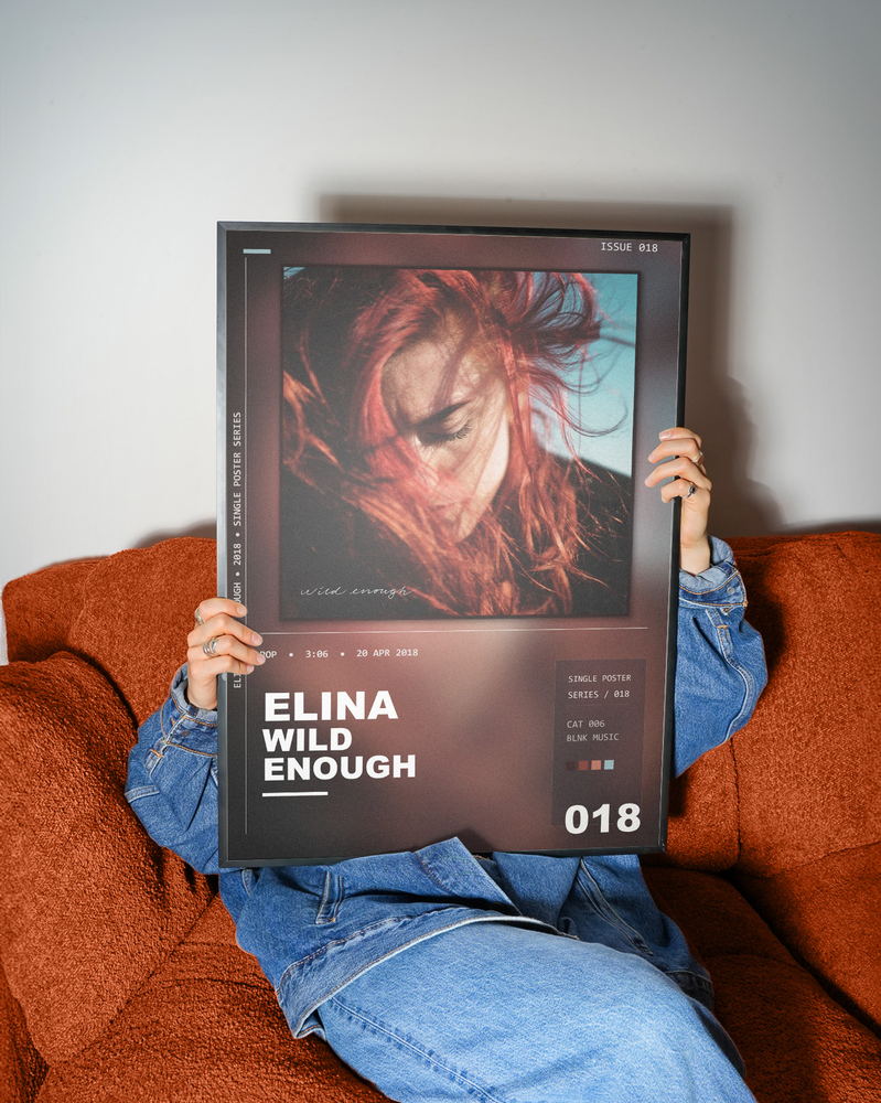 Music poster: Elina - Wild Enough