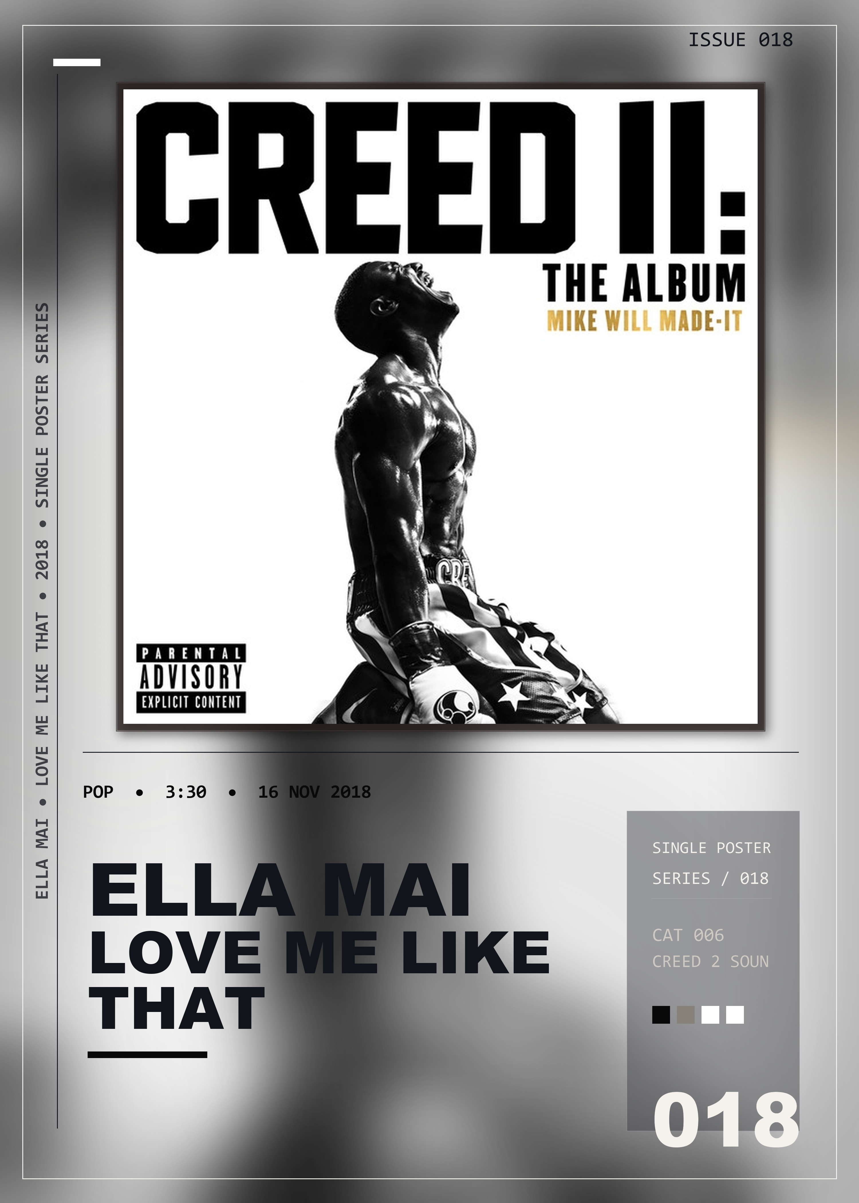 Music poster: Ella Mai - Love Me Like That Champion Love