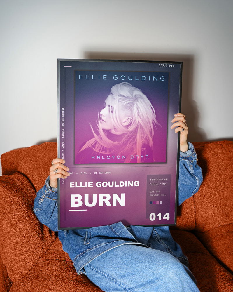 Music poster: Ellie Goulding - Burn