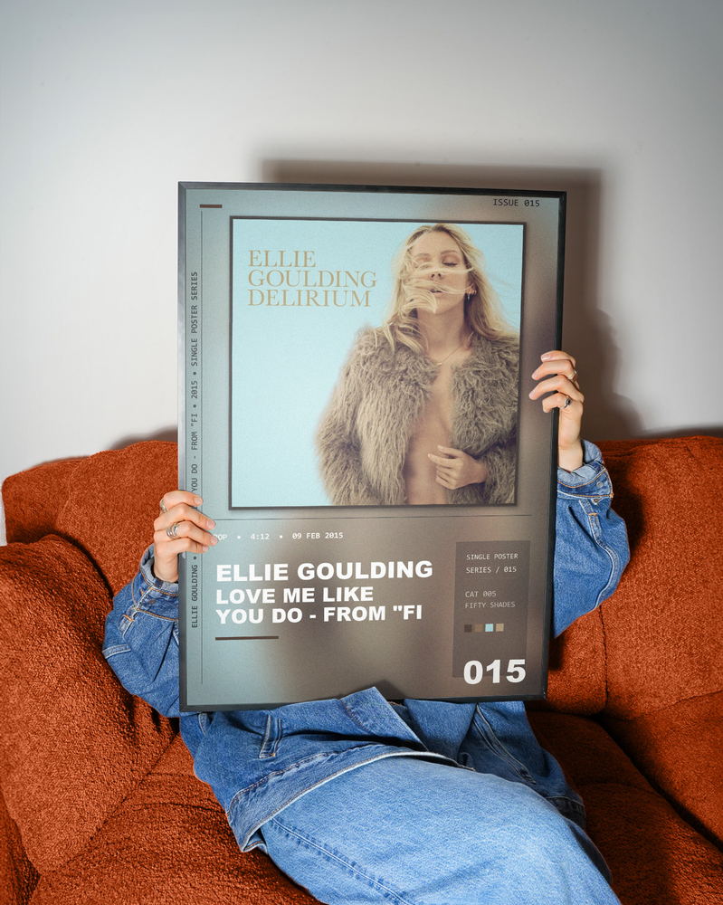 Music poster: Ellie Goulding - Love Me Like You Do - From Fifty Shades Of Grey