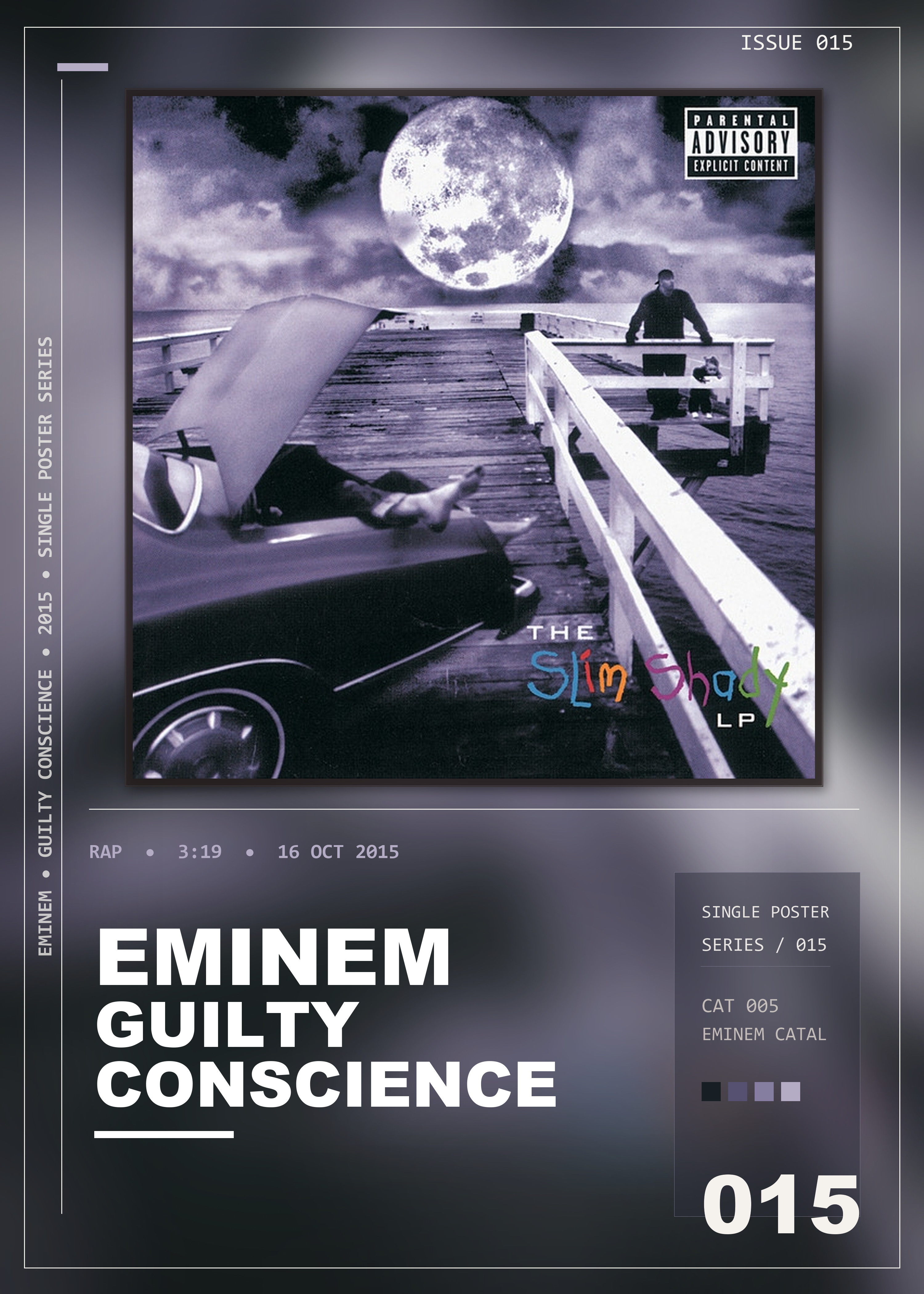 Music poster: Eminem - Guilty Conscience