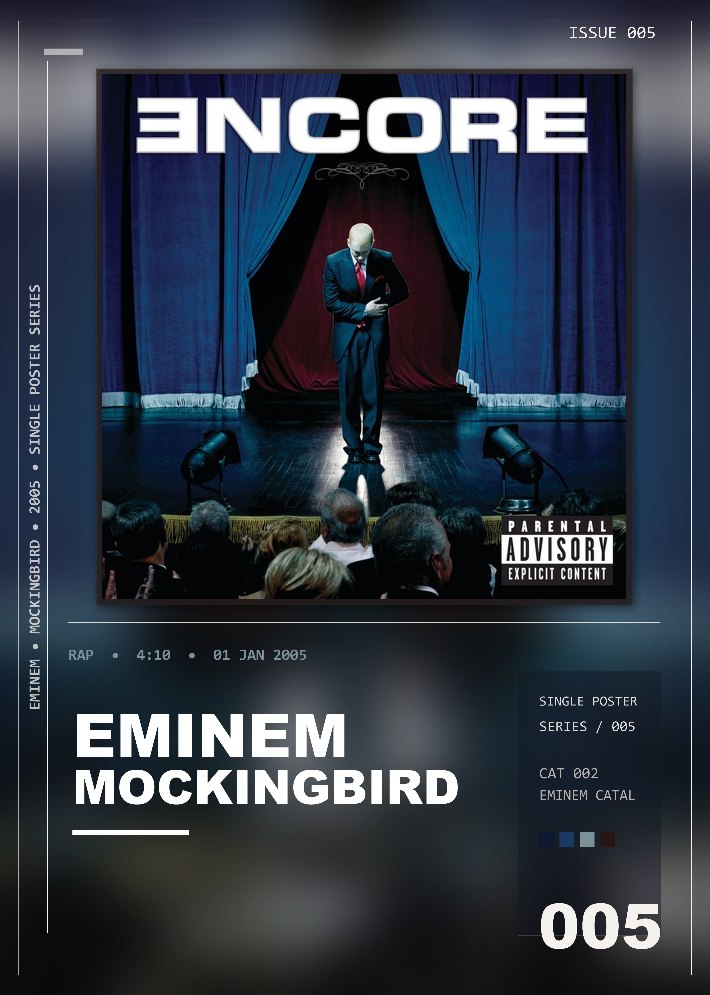 Music poster: Eminem - Mockingbird
