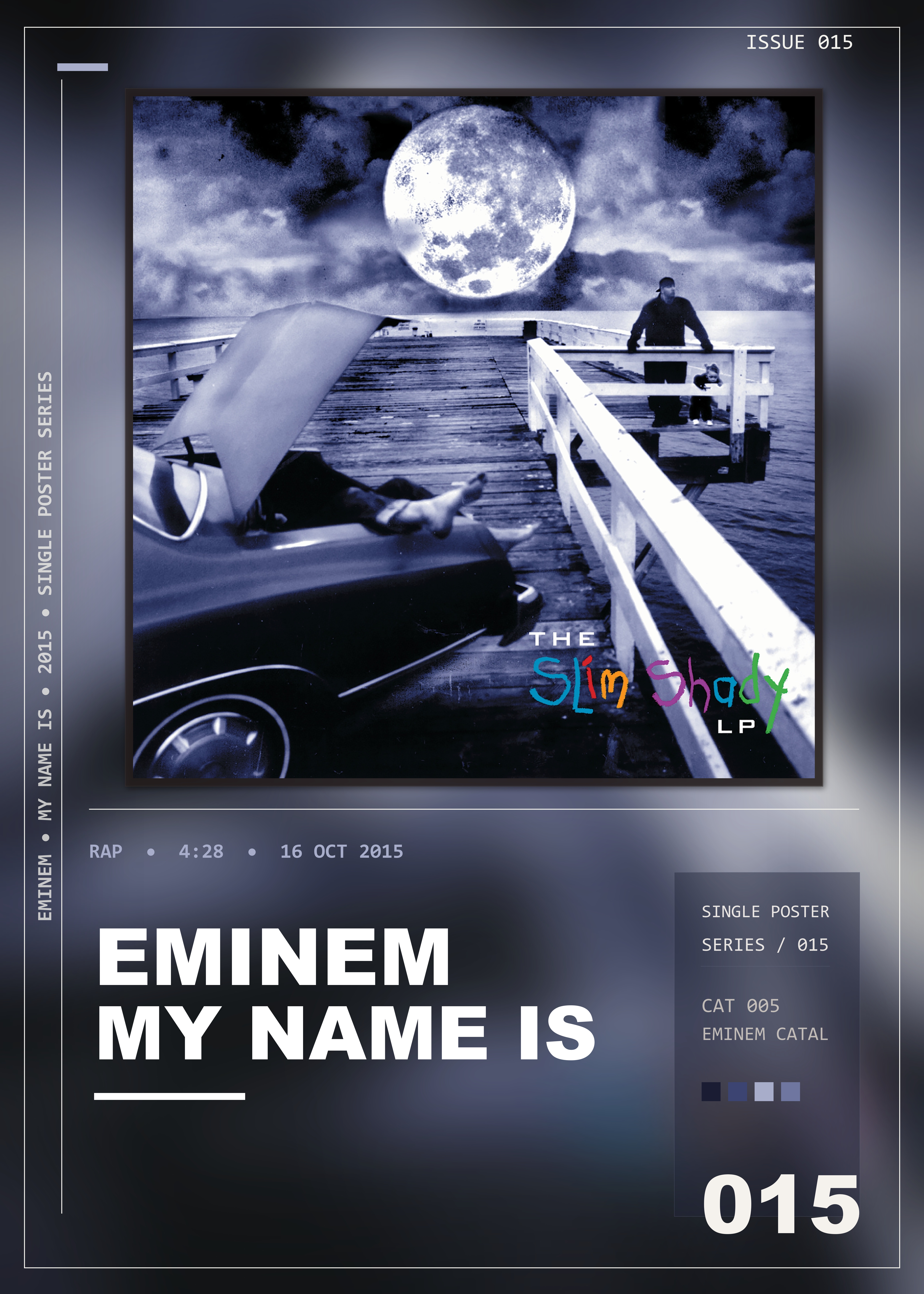 Music poster: Eminem - My Name Is